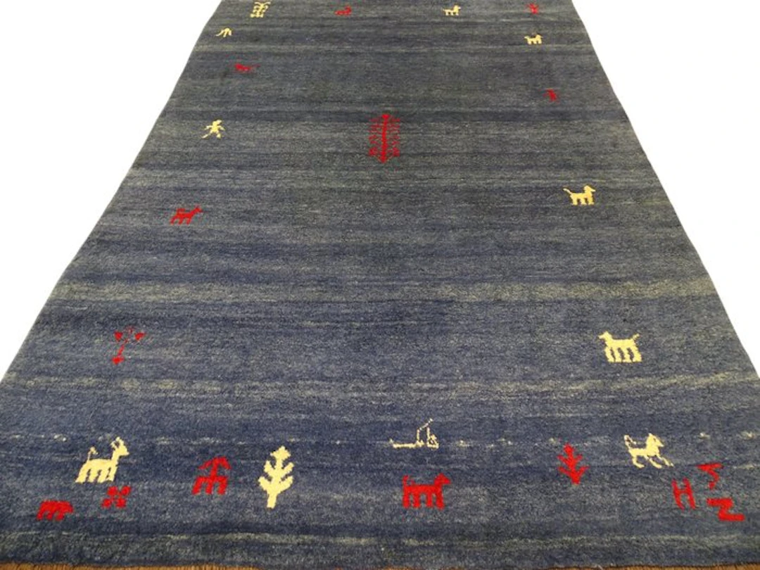 Gabbeh - Cleaned - Rug - 309 cm - 209 cm
