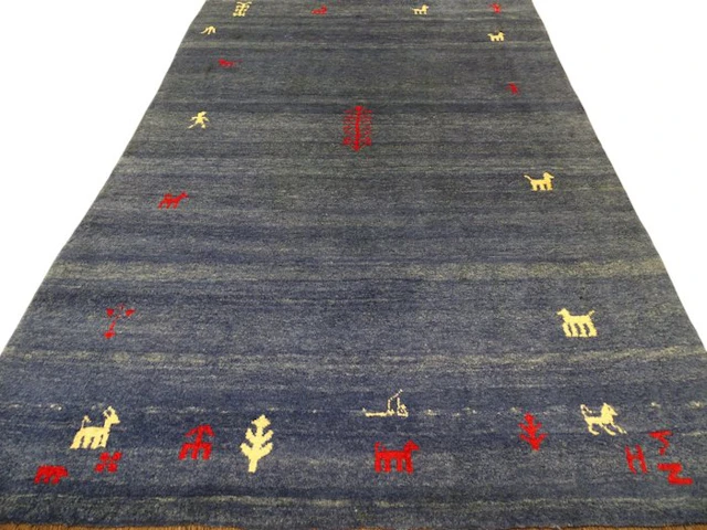 Gabbeh - Cleaned - Rug - 309 cm - 209 cm