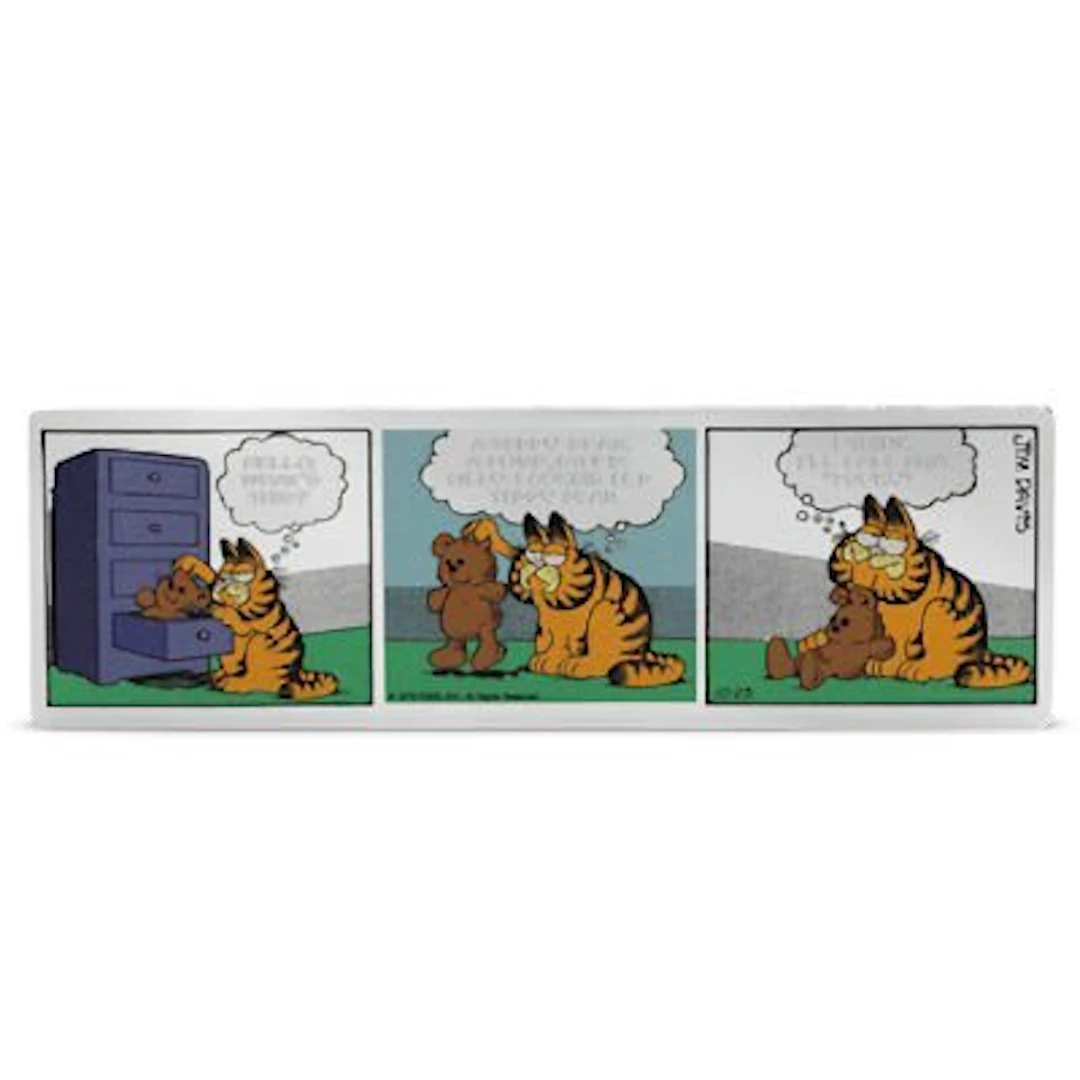 Niue. 2 Dollars 2026 Garfield(TM) u. Pooky(TM)- 1 Oz Silber PP Color