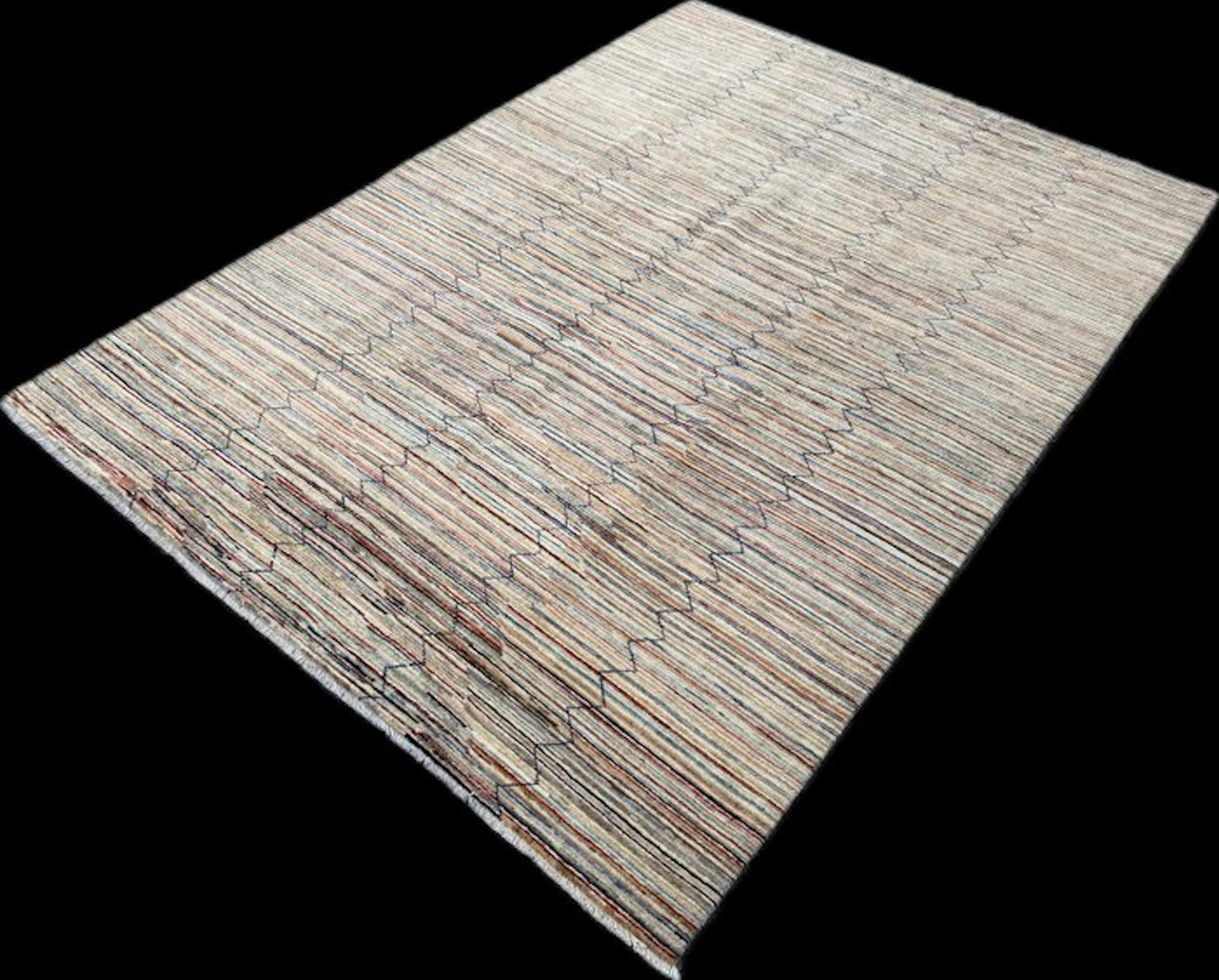 Afghan design rug – (unused) Hand-knotted – wool - Carpet - 242 cm - 167 cm