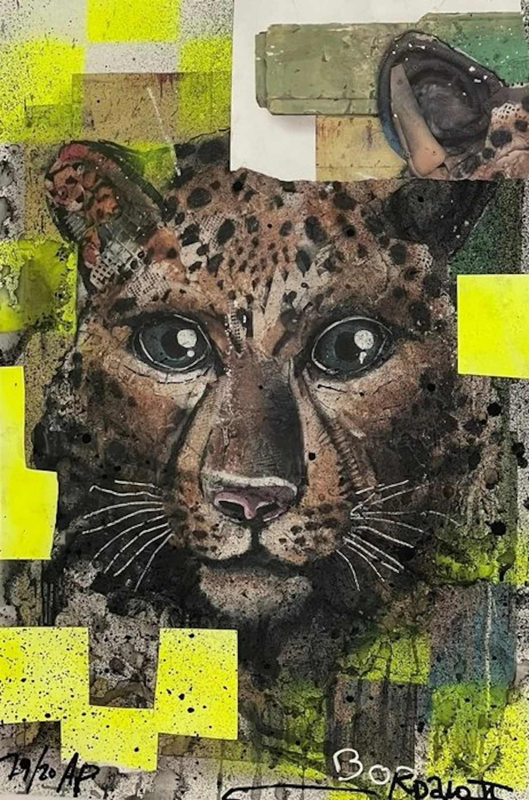 Bordalo II (1987) - Leopard Special Edition - Artist Proof