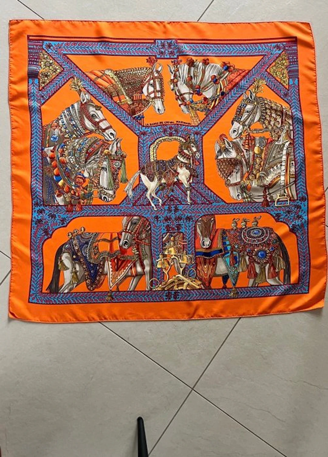 Hermès - La Danse du Cheval Marwari - Scarf