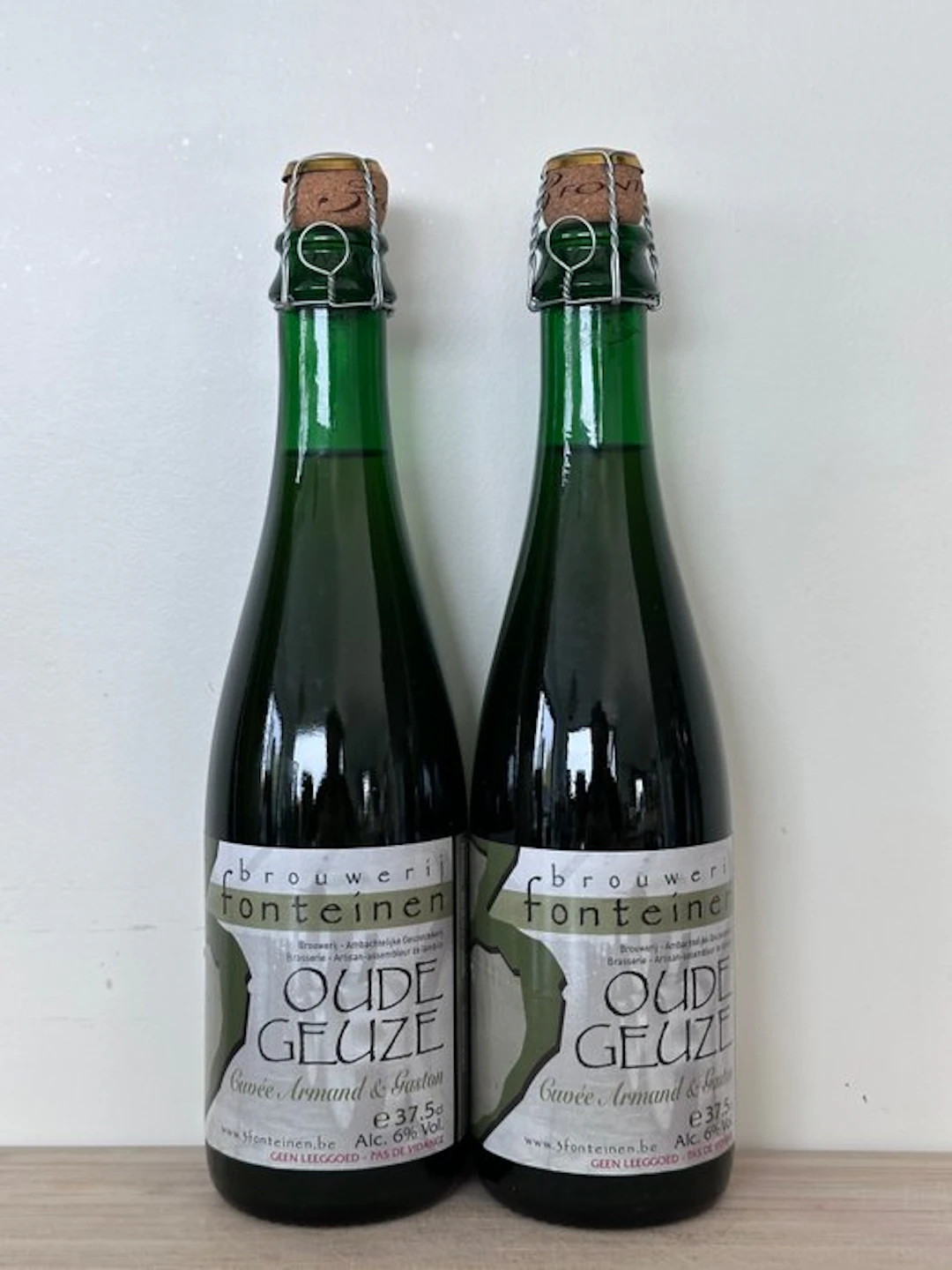 3 Fonteinen - Oude Geuze Armand & Gaston 2015 - 37.5cl - 2 bottles