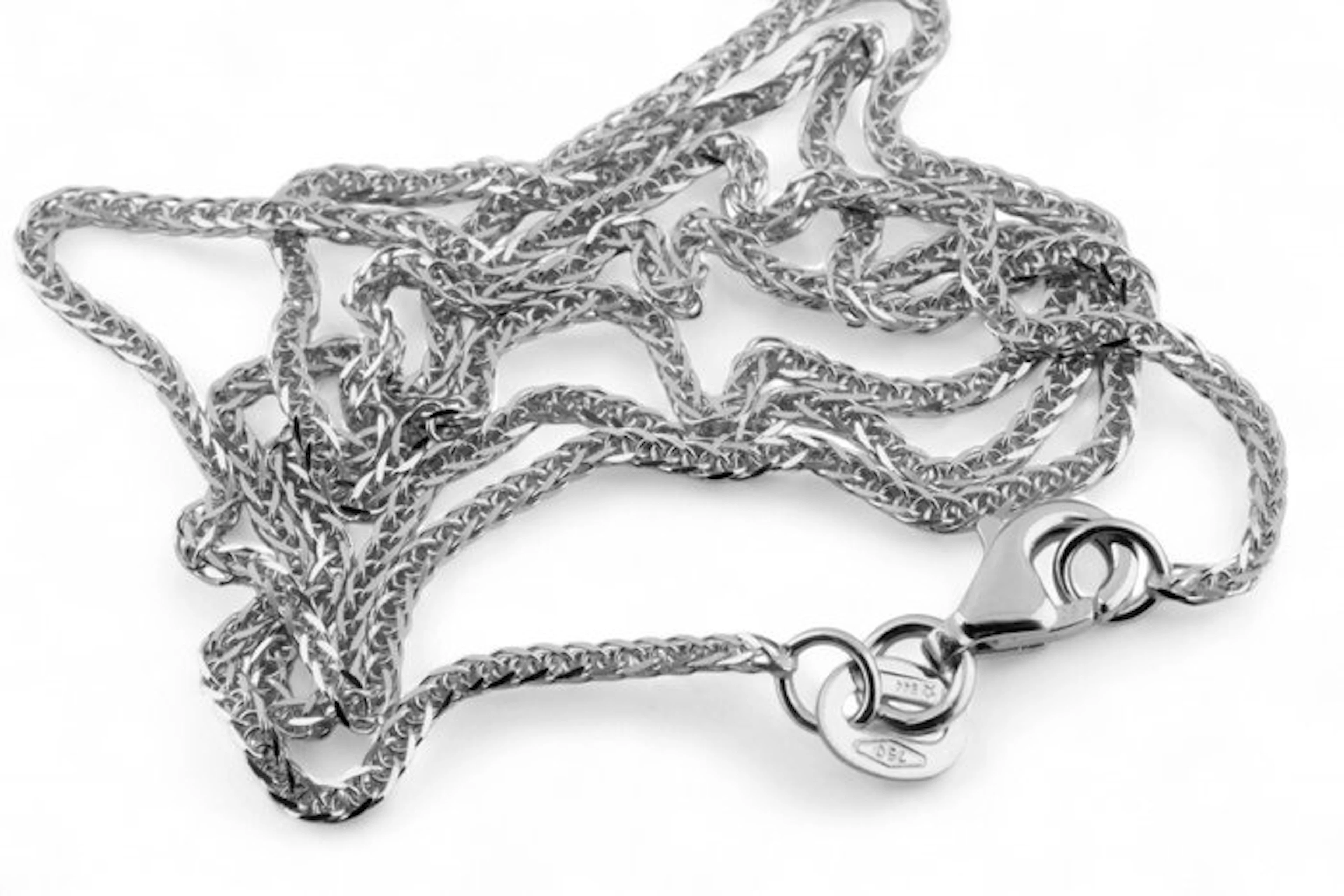 Chain - 18 kt. White gold