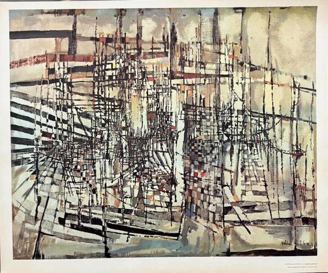 Maria Helena Vieira Da Silva (1908-1992) - La chapelle gothique