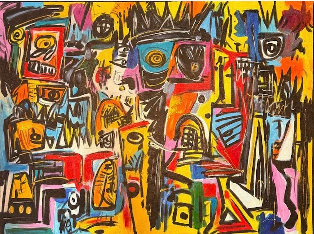 Nguyễn V.L (1993) - Chaos royal ↑60 →80 cm