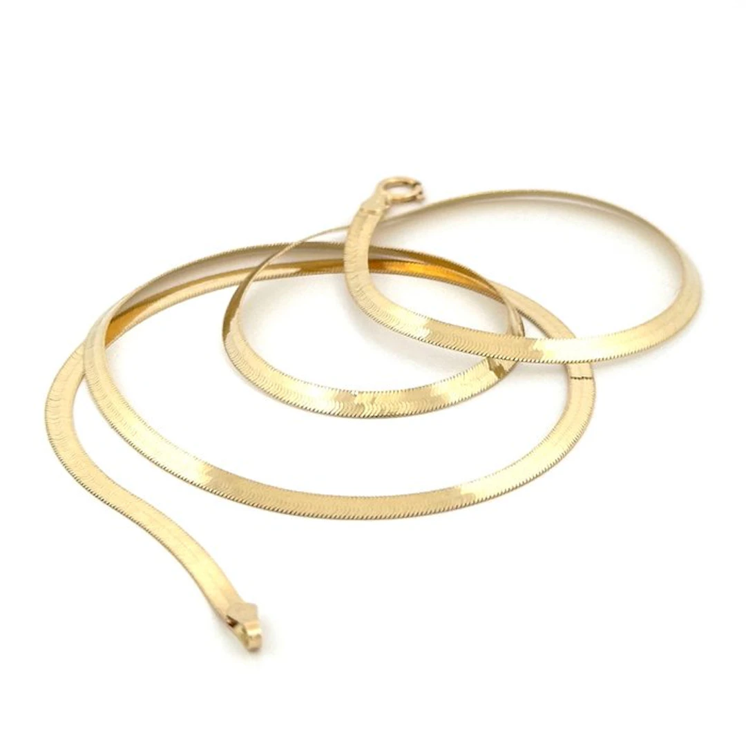 No reserve price - Necklace - 18 kt. Yellow gold - Snake