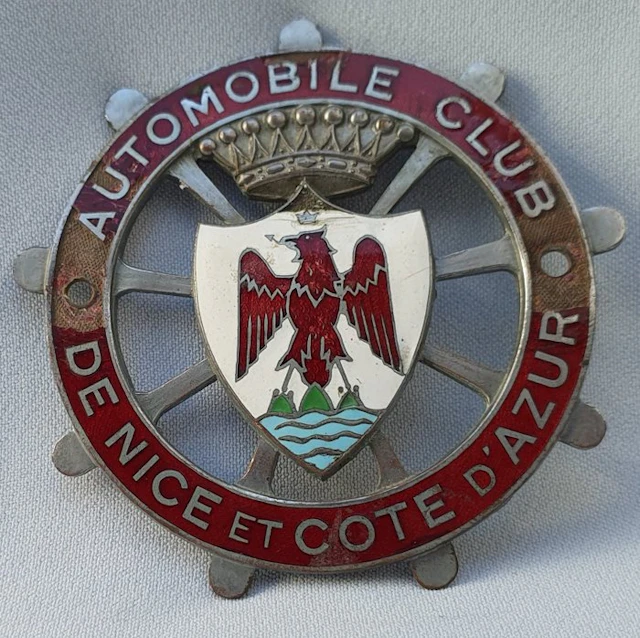 Badge - Grille Badge - Automobile Club de Nice et Côte...