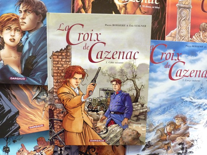 Seulement BD: La croix de Cazenac 01-04 (Boisserie-Stalner