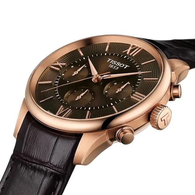 Tissot - VALJOUX - Automatic Chronograph - Gold - 29...