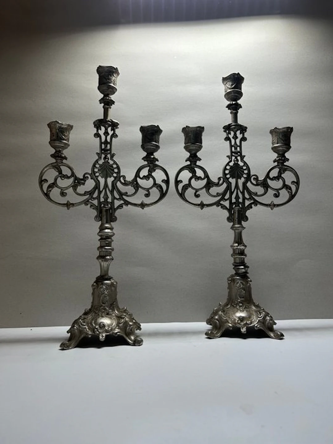 Chandelier (2) - Silverplated