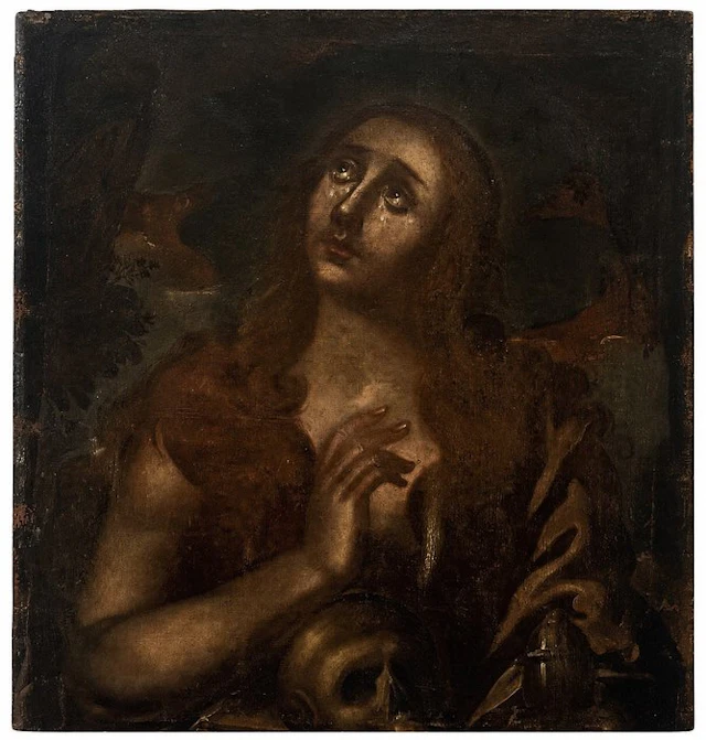 Italian school (XVII) - Santa Maria Maddalena Penitente