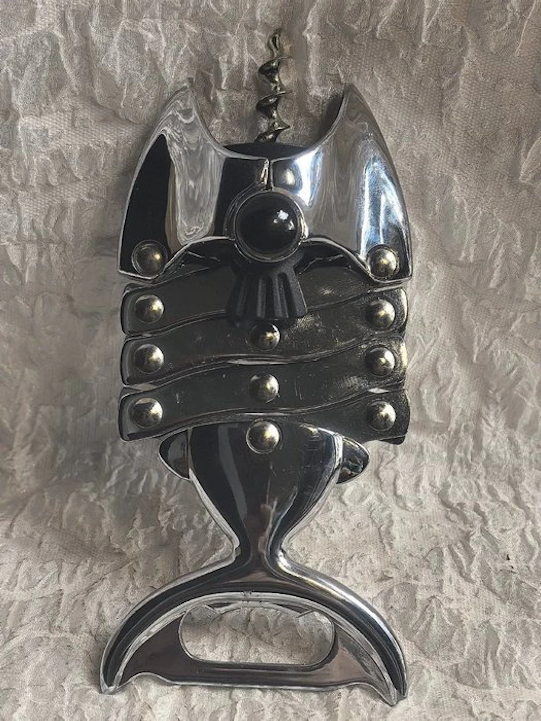 Bottle opener - Metal, Chrome plated