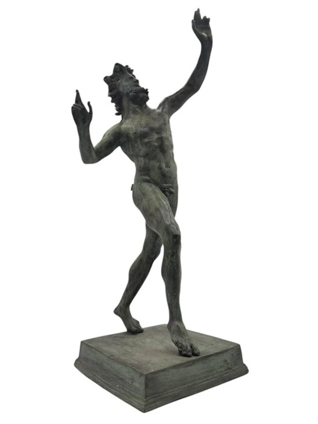 Sculpture, Fauno pompeiano - 68 cm - Bronze