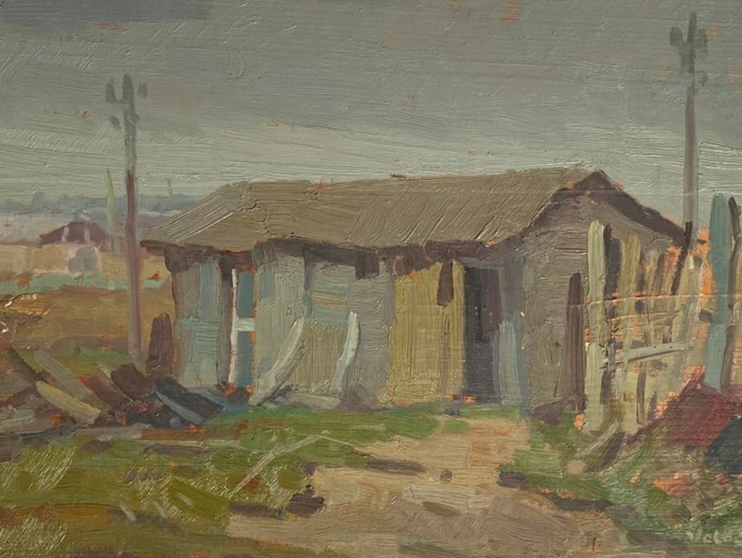 Angiolo Volpe (1943-2020) - Baracca a sole