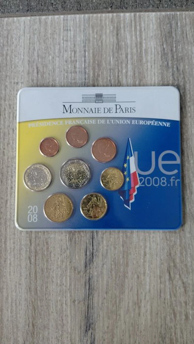 France. Year Set (BU) 2008 "Présidence Française Union...