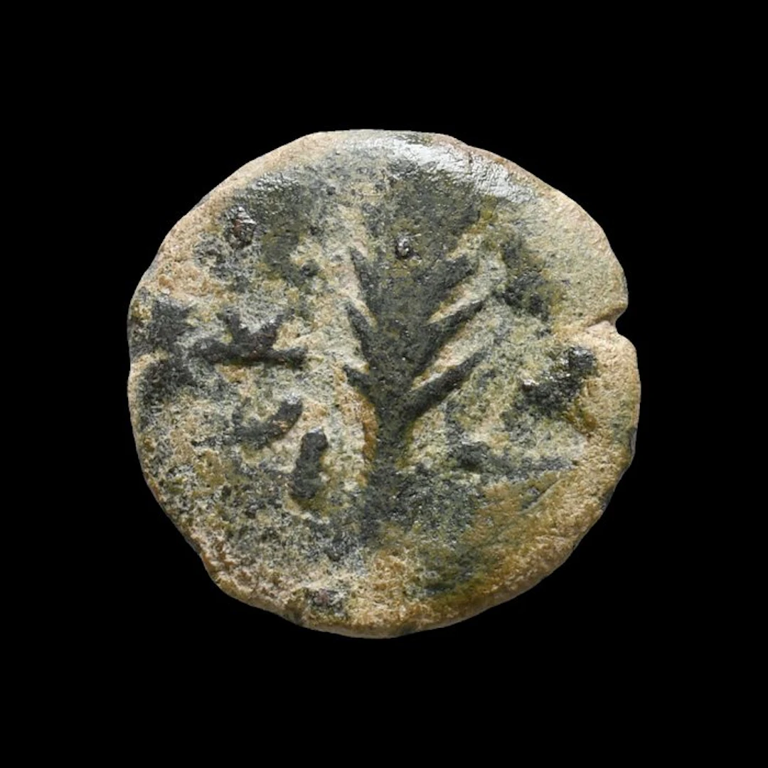 Judaea, Roman Governors. Porcius Festus (59-62 AD). Prutah (No reserve price)