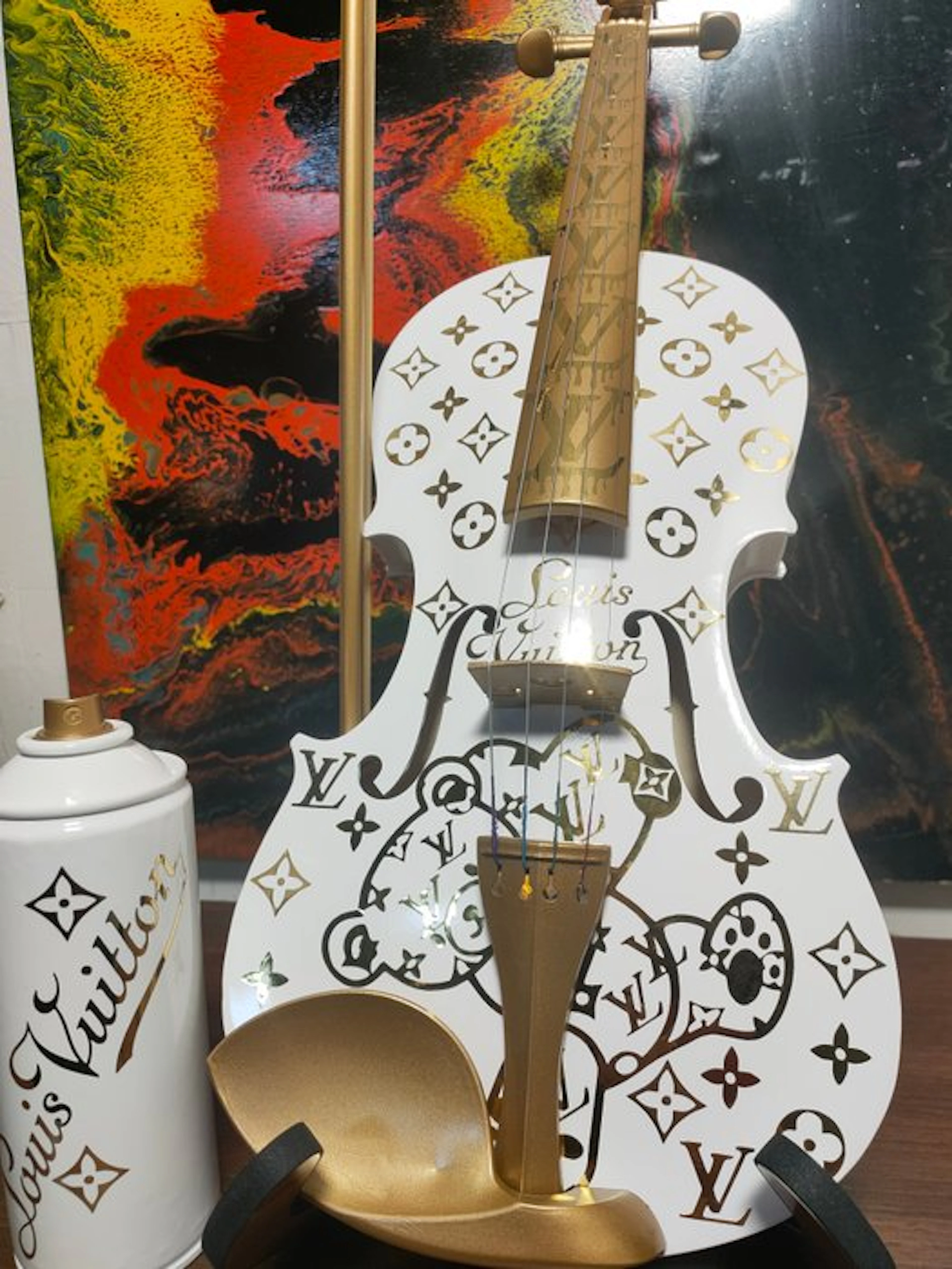 fp pop art - Violon Louis Vuitton et Capsule Ourson Love...