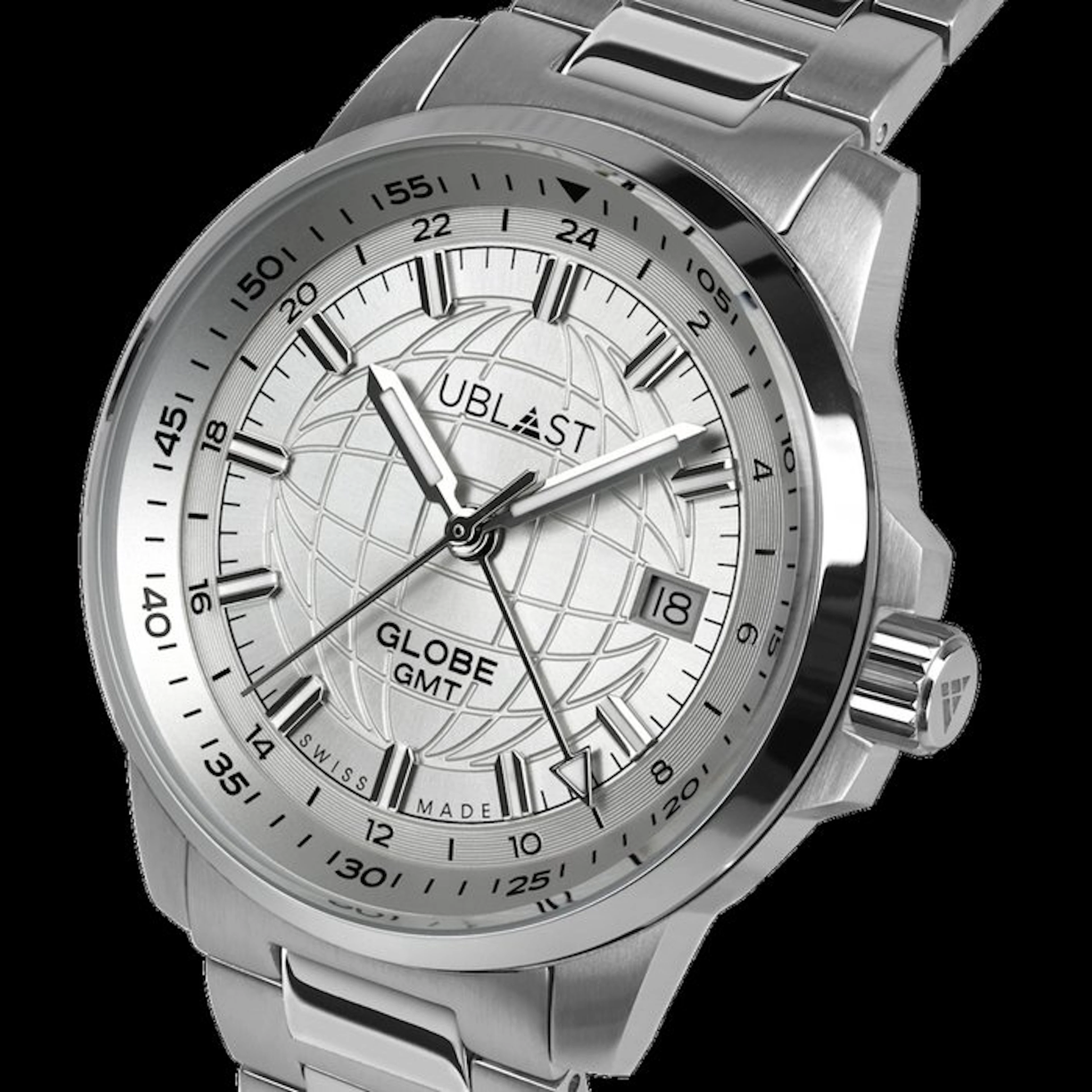 Ublast - Globe GMT - Swiss Made - No reserve price...