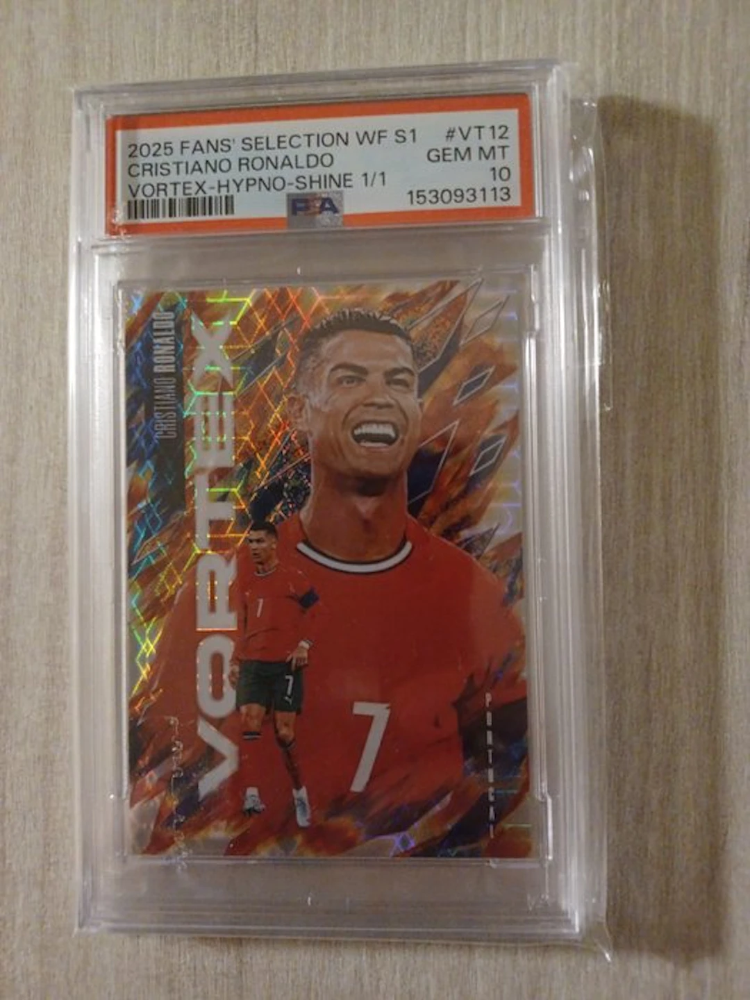 2025 Futera Fans' Selection Cristiano Ronaldo...