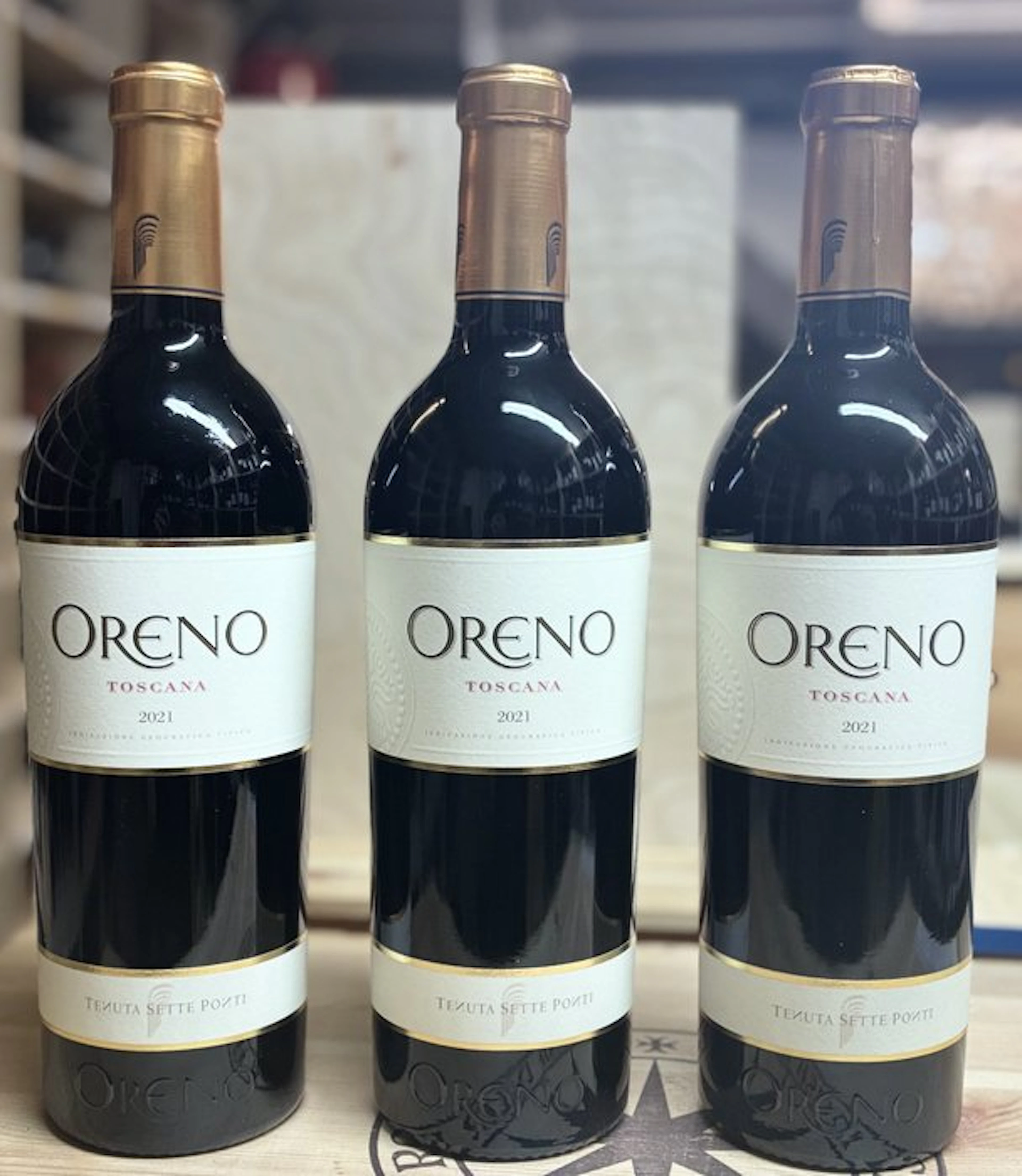 2021 Tenuta Sette Ponti, Oreno - Tuscany IGT - 3 Bottles (0.75L)