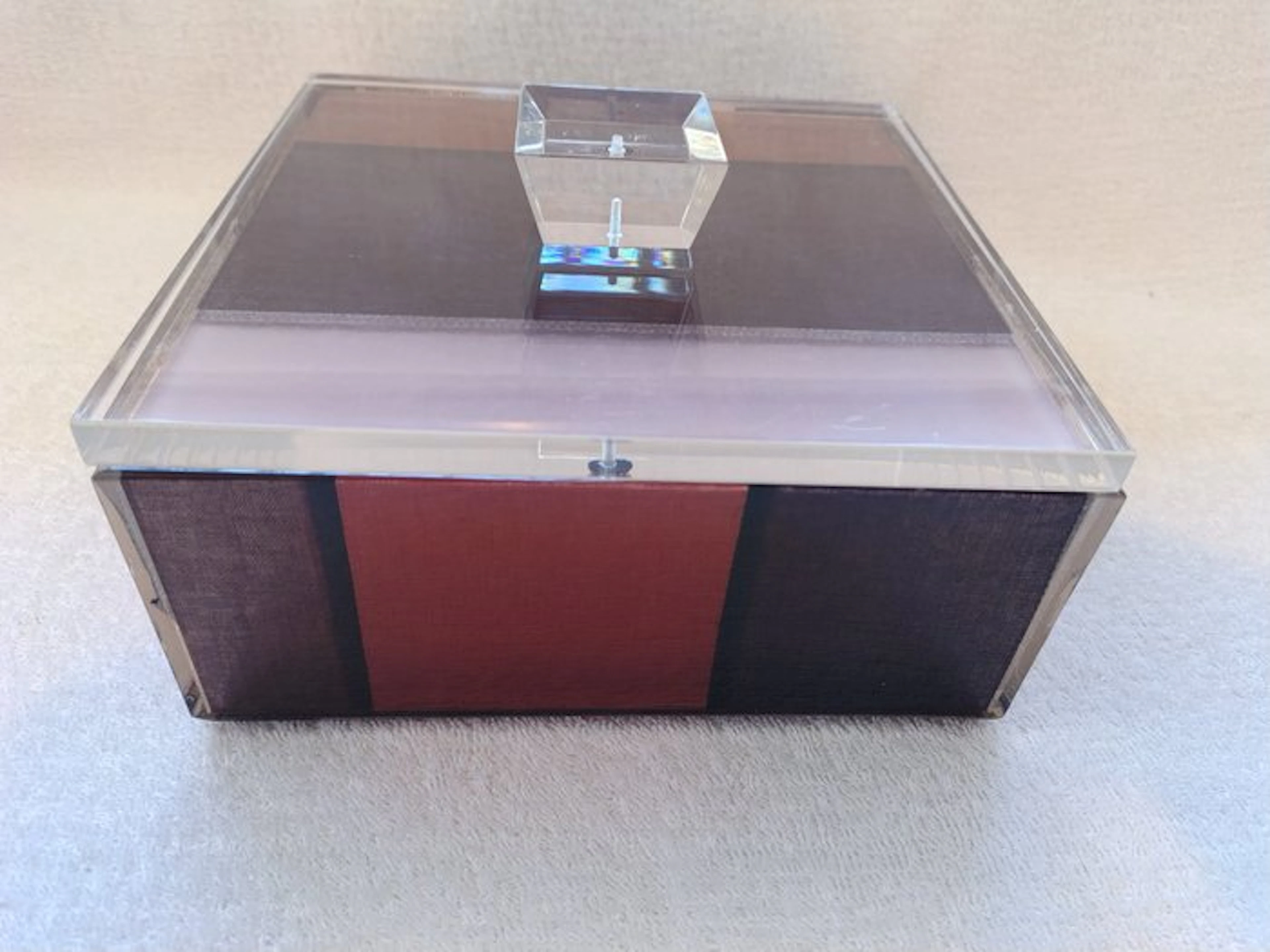Spisani Stellata Ferrara - Box - Lucite/Plexiglass - Lucite jewelry box