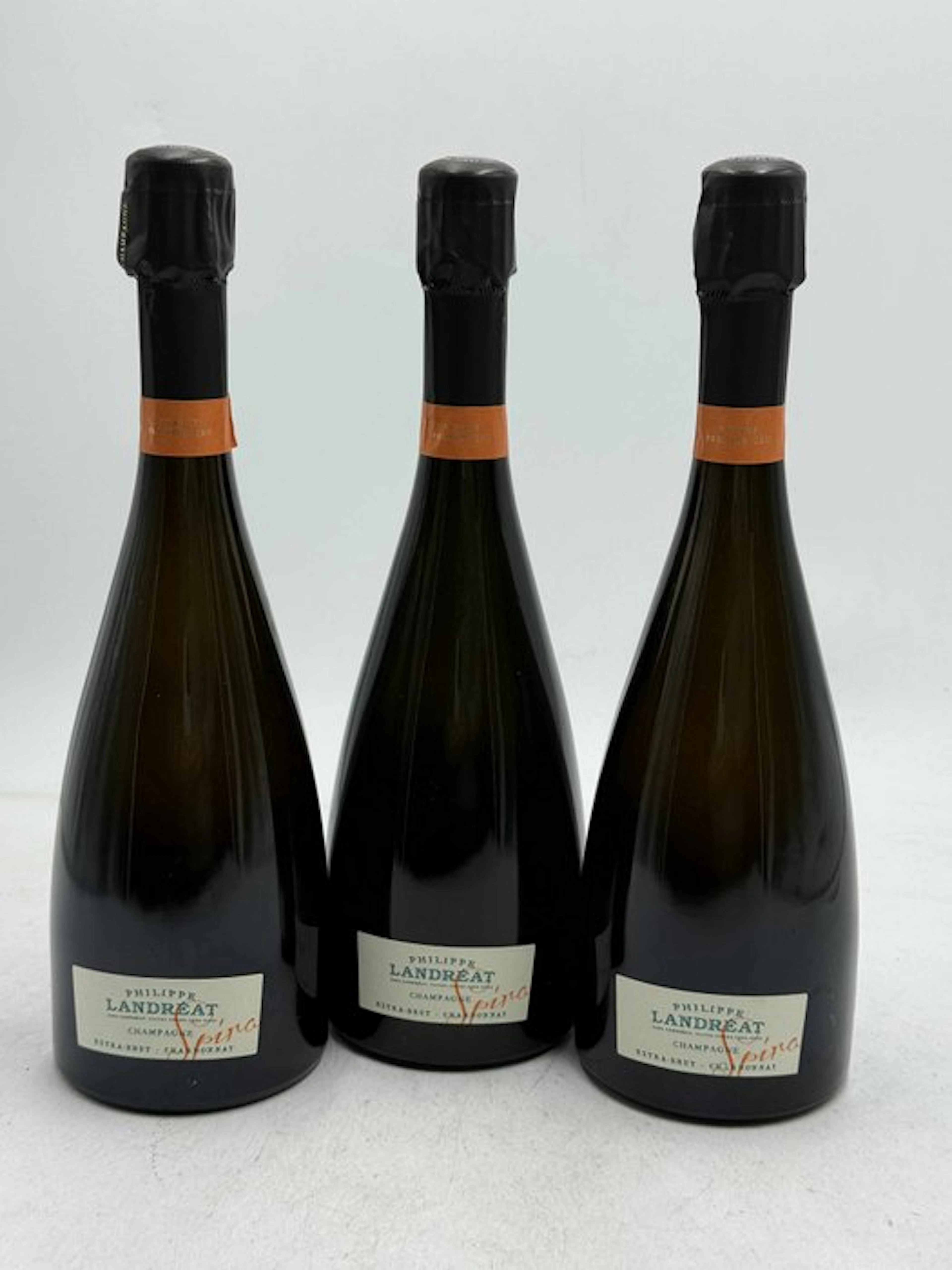 Landreat Spira Vertus - Champagne Blanc de Blancs, 1er Cru - 3 Bottles (0.75L)