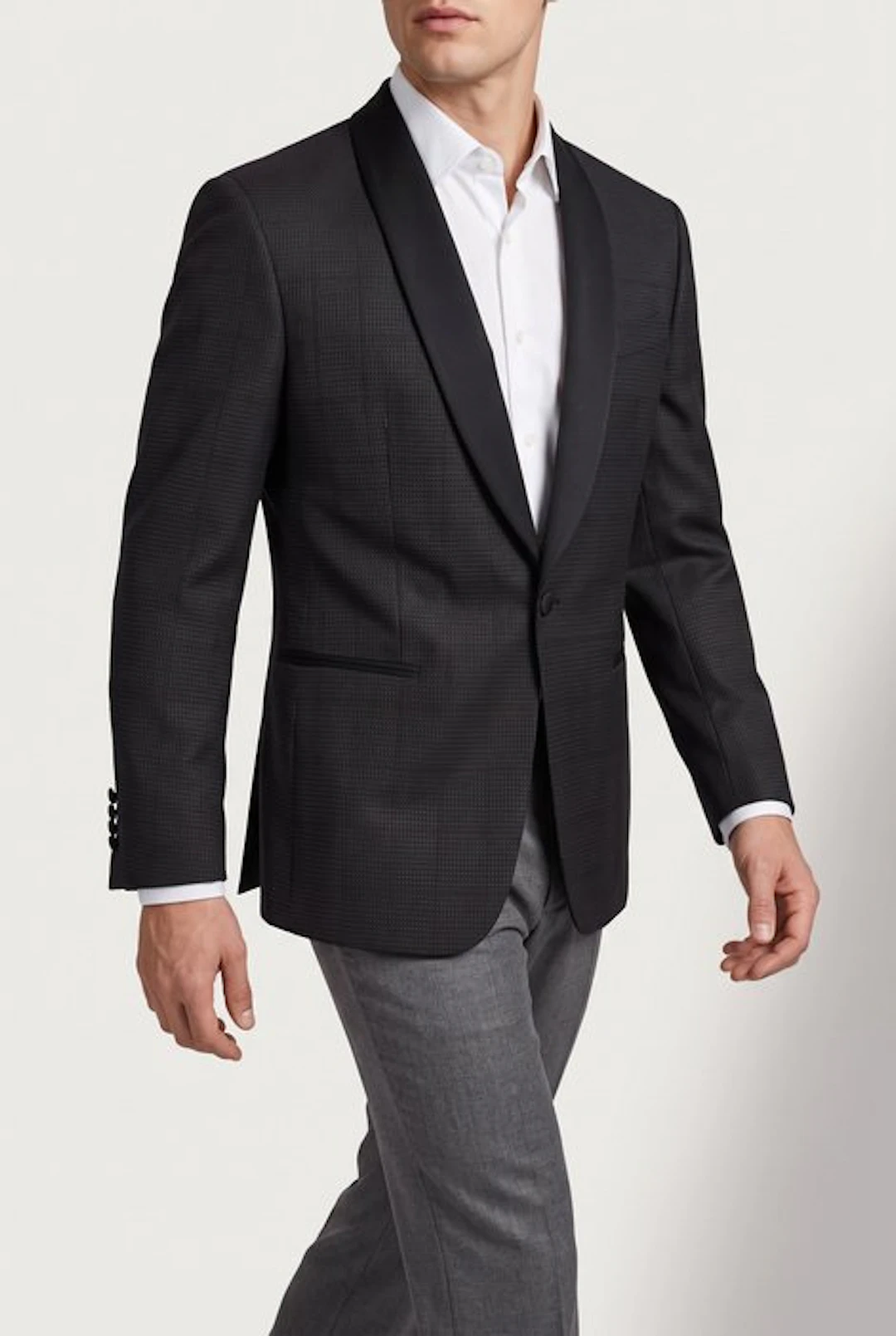 Pal Zileri Silk Tartan Tuxedo Blazer - Blazer UOMO - Blazer