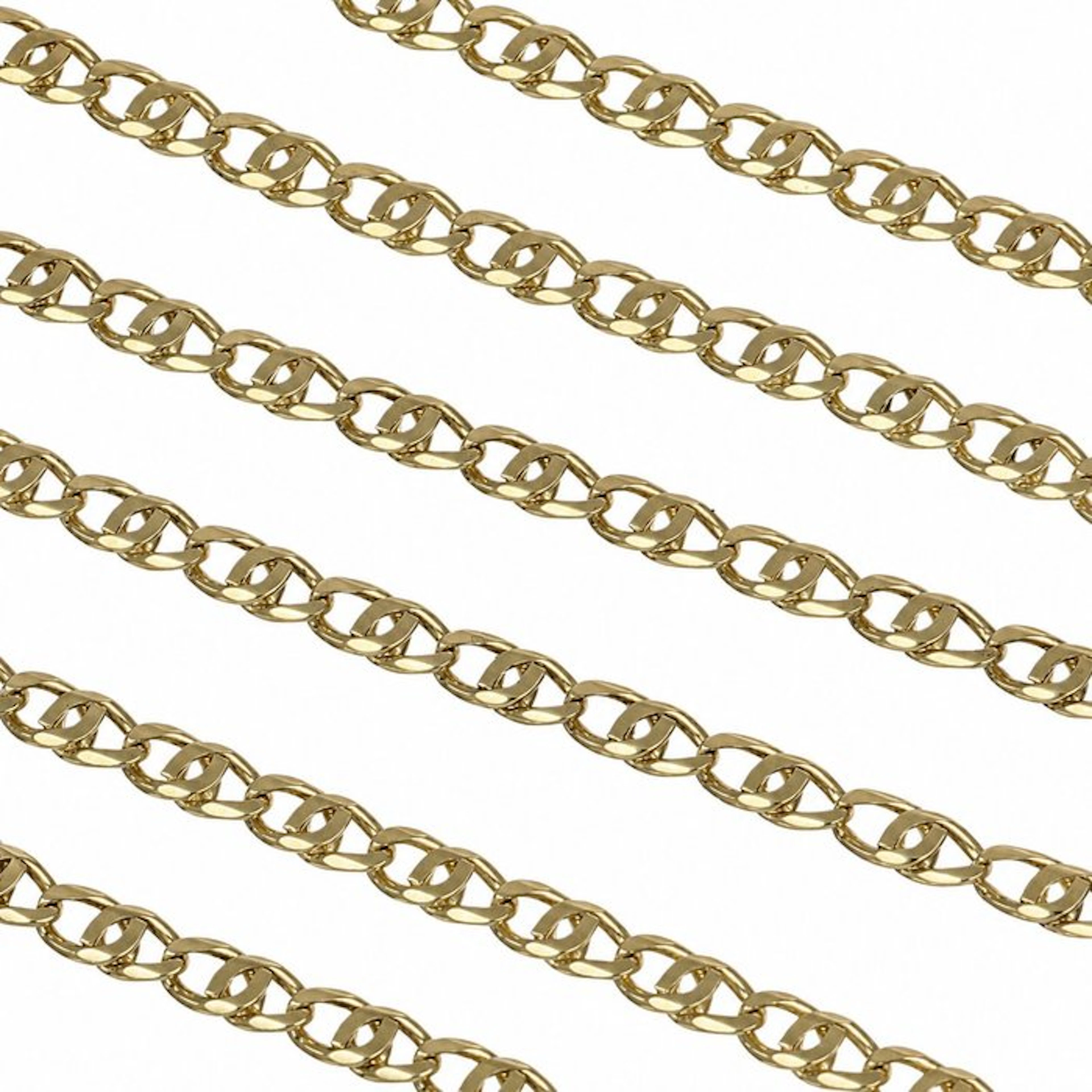 Necklace - 18 kt. Yellow gold - Made in Italy - Handmade