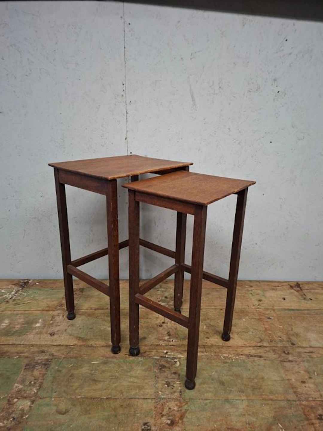 Side table - Oak - Two oak side tables