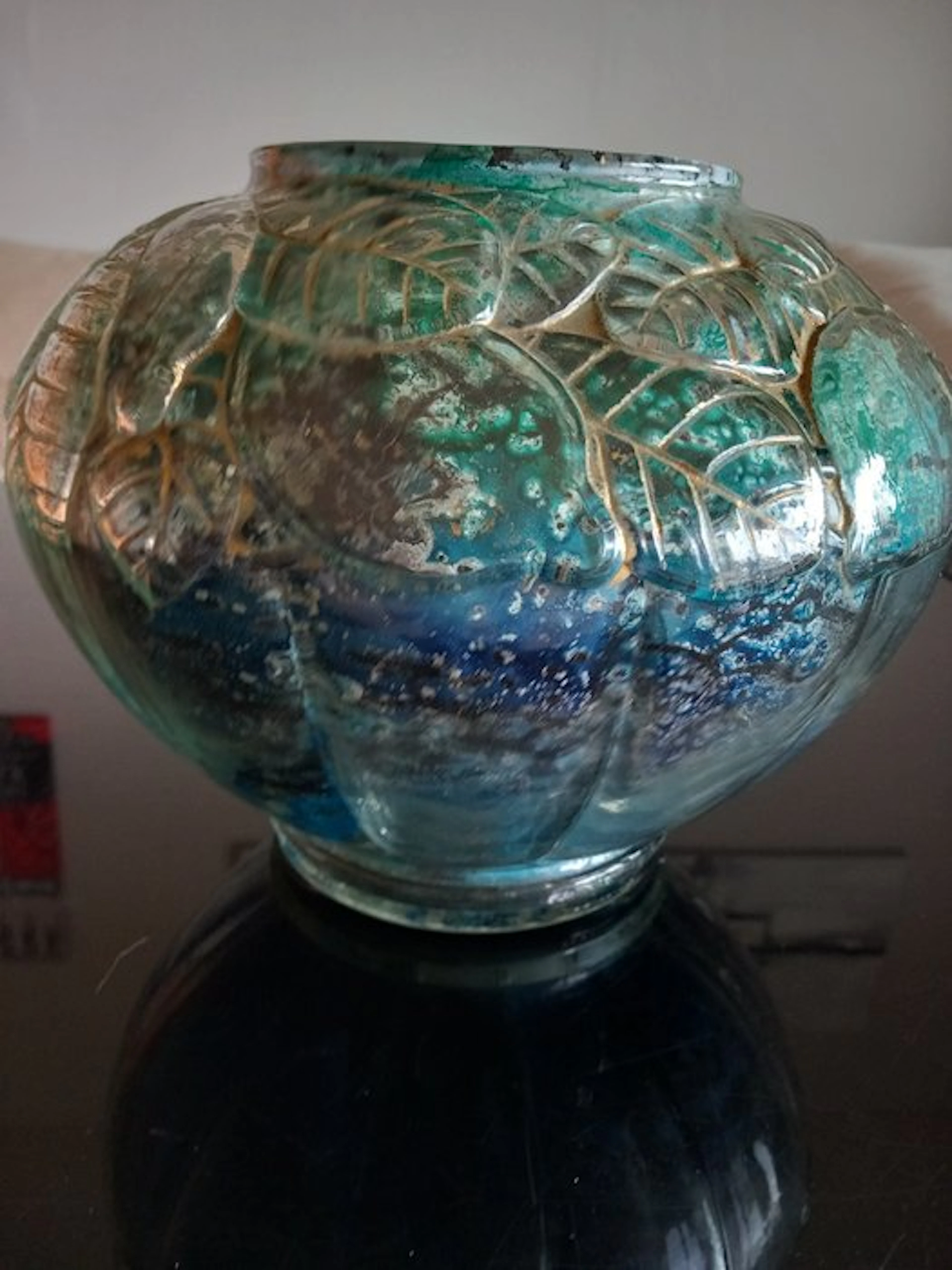 Jean Noel Bouillet - Vase - Vase - Glass, Ceramic