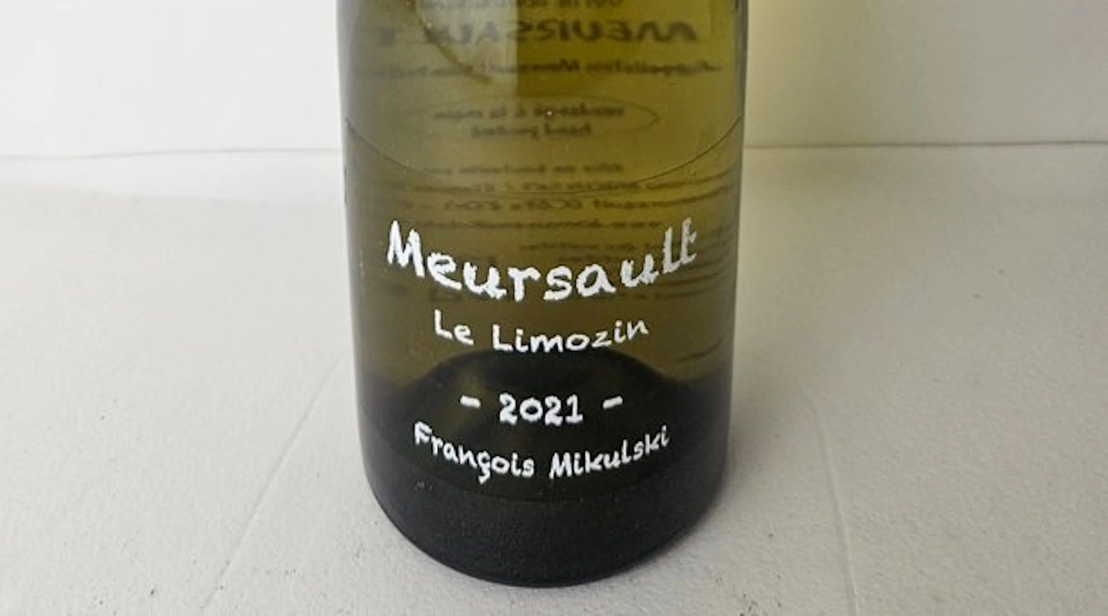 2021 François Mikulsk "Le Limozin" - Meursault - 1 Bottles (0.75L)