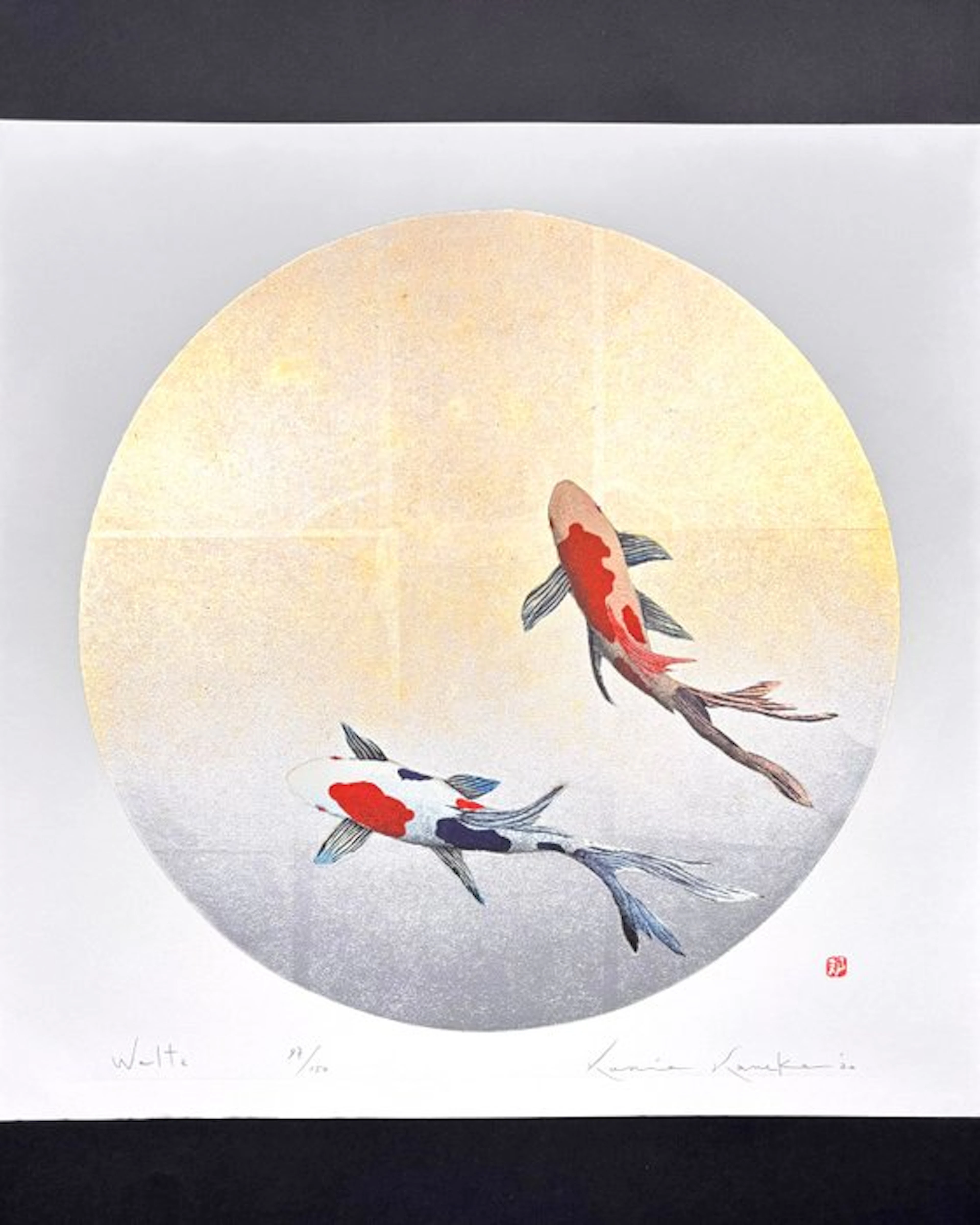 "Waltz" - Fortune Carp Koi fish - Limited 97/150...
