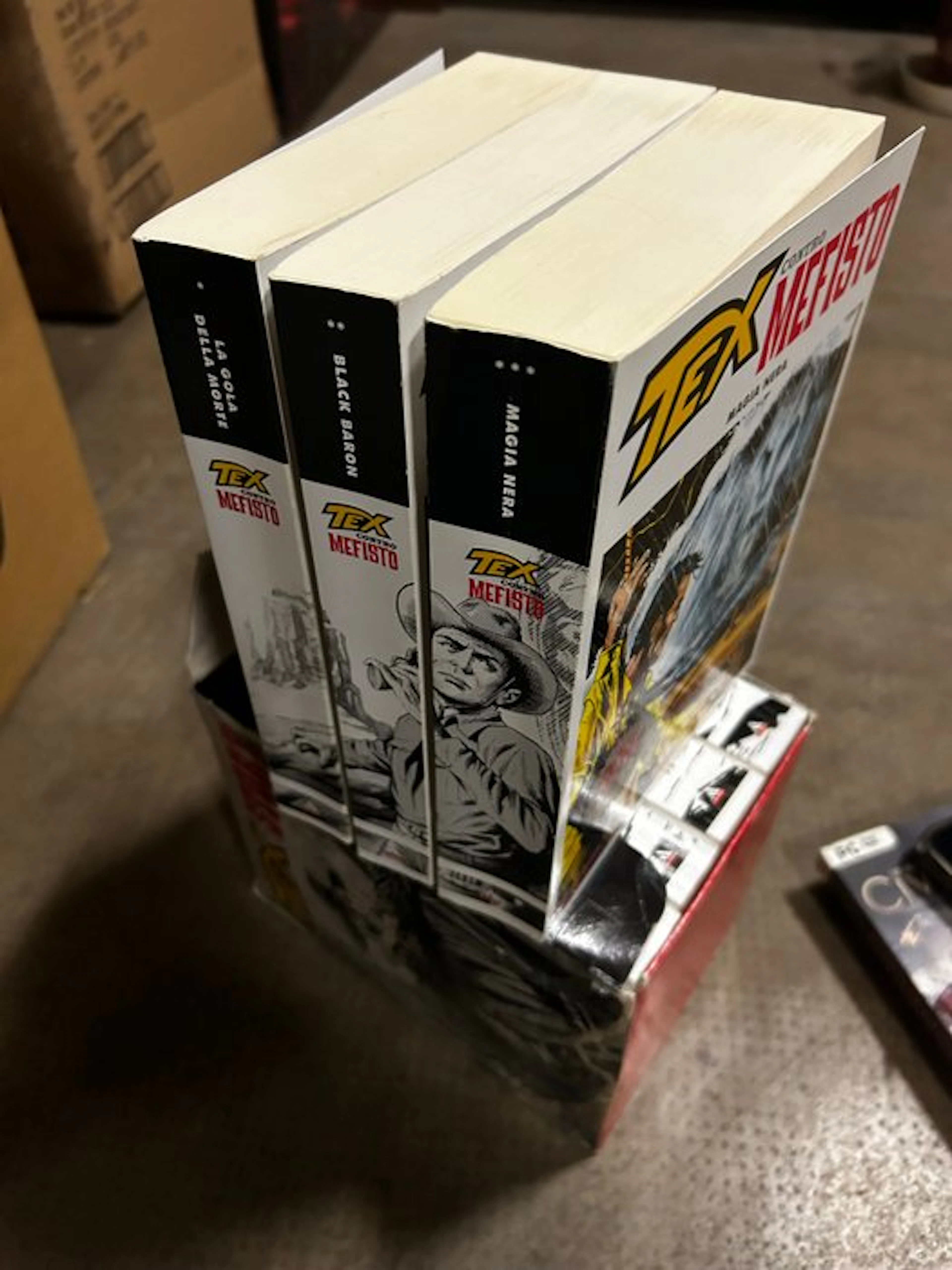 Tex Story / Tex contro Mefisto - serie completa - 7 Comic - 2012/2013