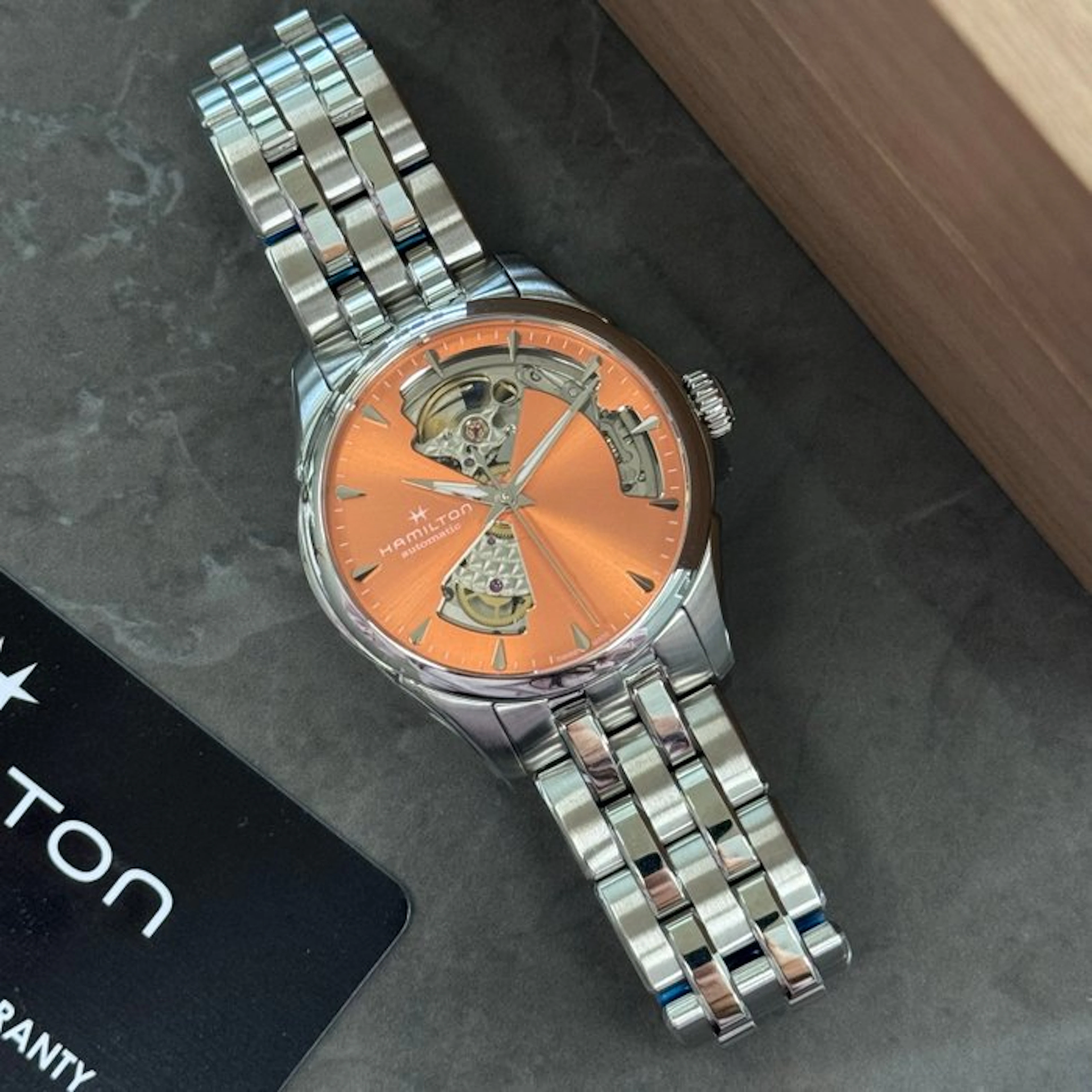 Hamilton - Jazzmaster Open Heart - H32215100 - Unisex - 2025+