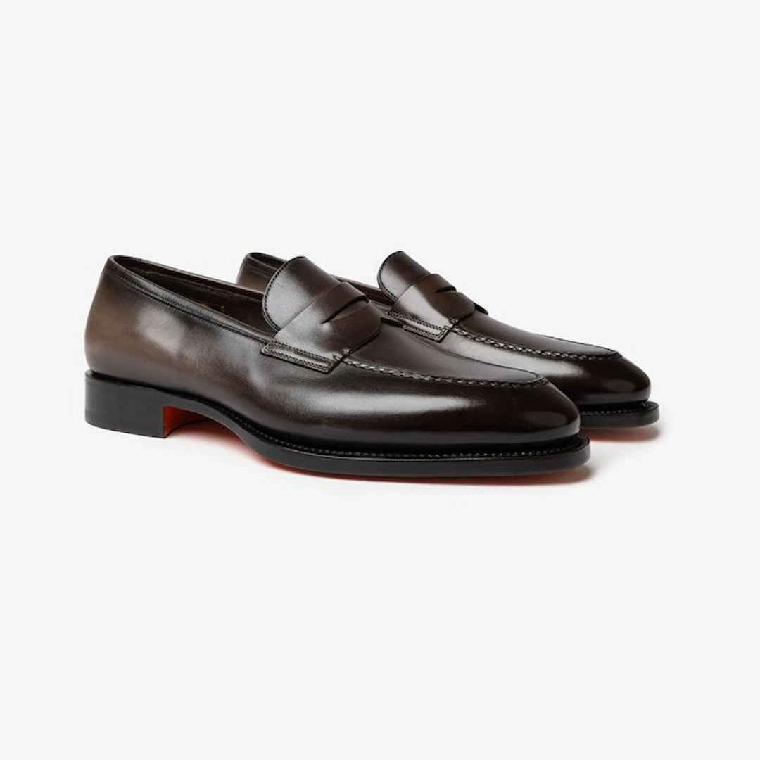 Santoni - Loafers - Size: EU 40.5 - New in box