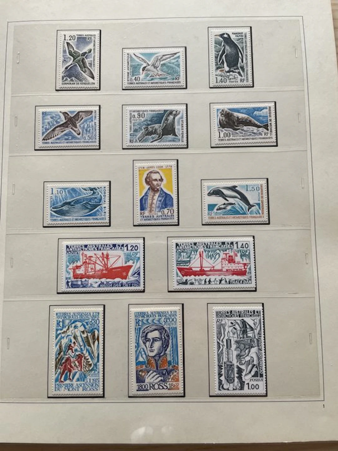 French Southern and Antarctic Lands - superbe collection de timbres