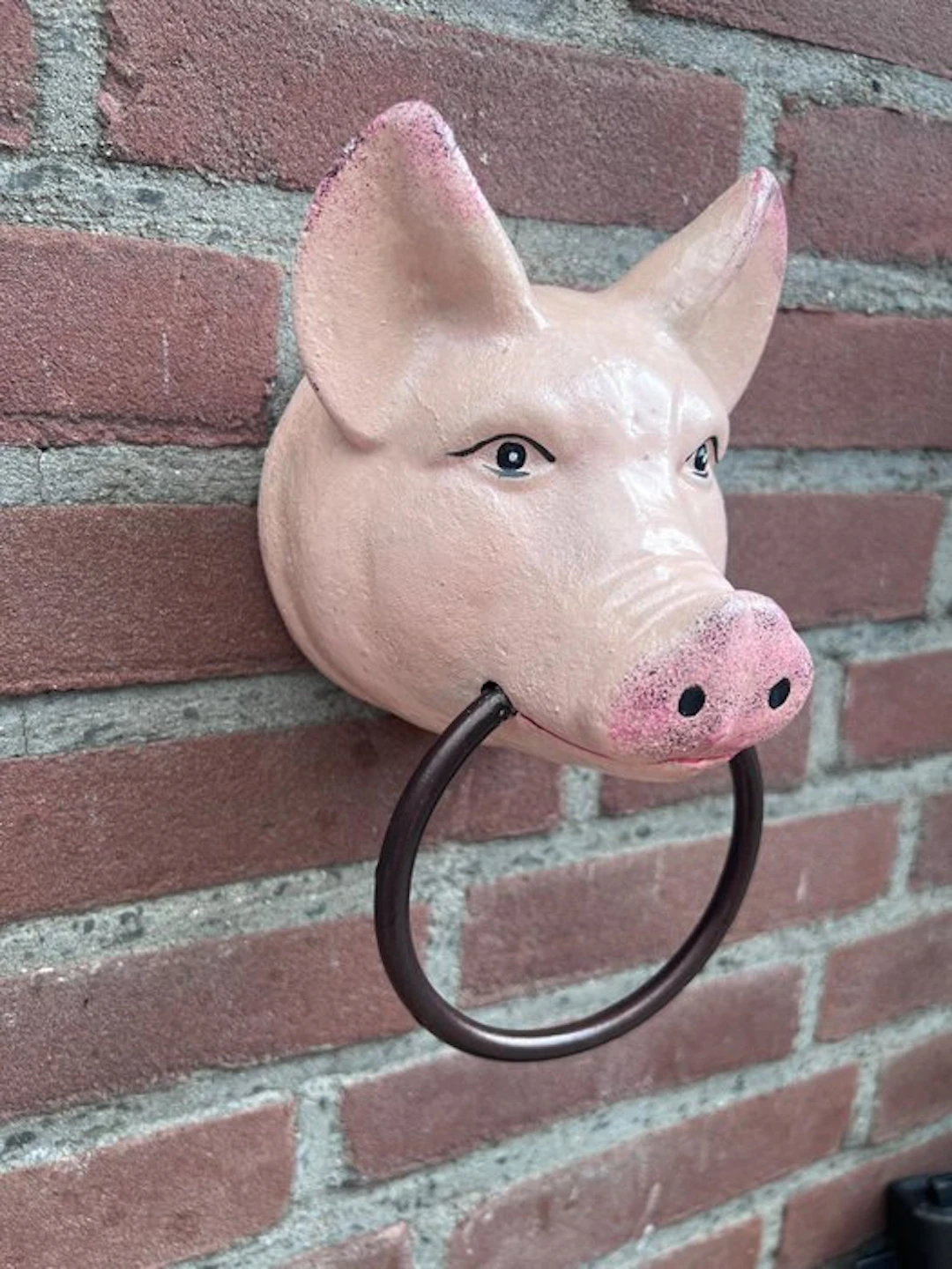 Decorative ornament - Europe - Cast Iron Pig