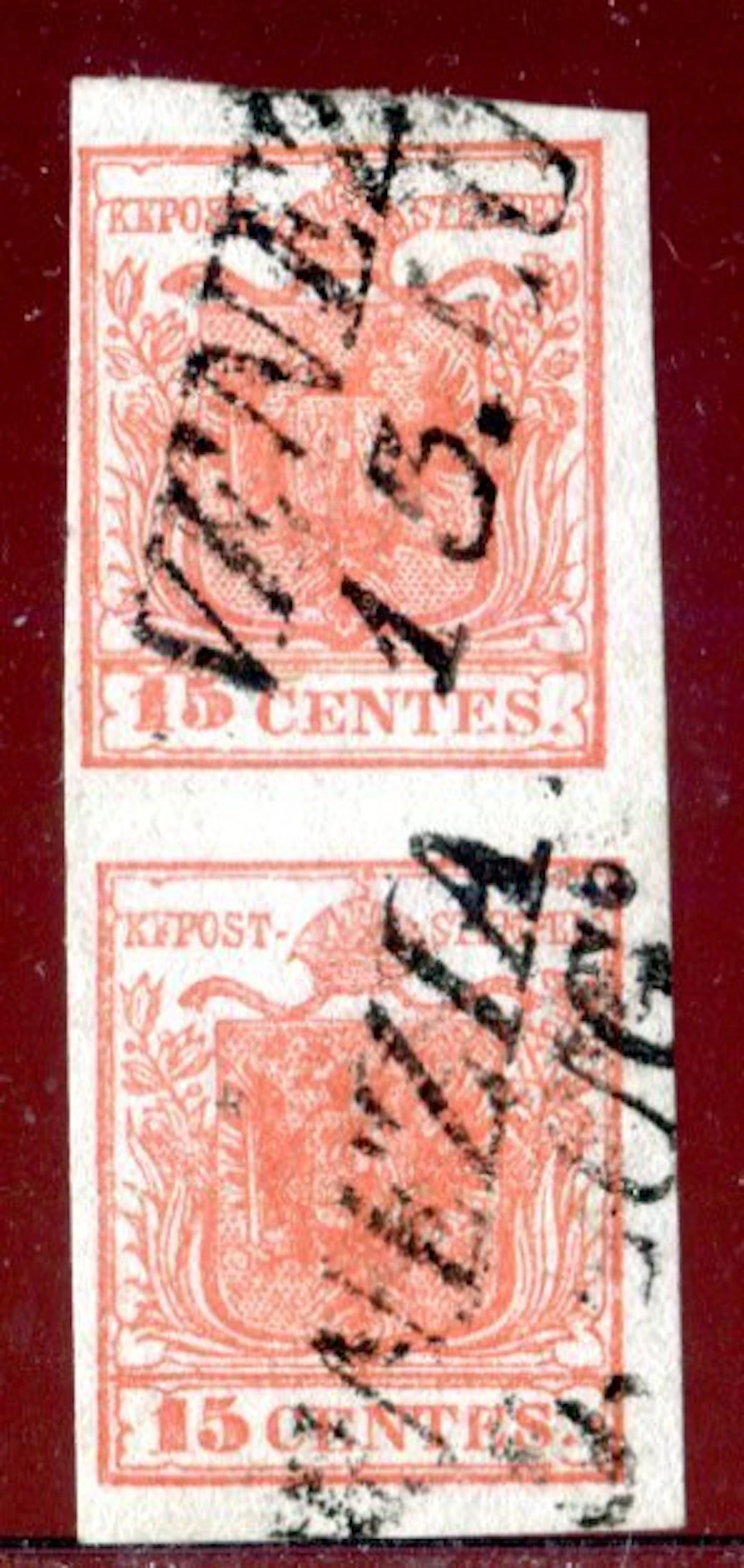 Italian Ancient States - Lombardo Veneto 1850 - 15 centesimi
