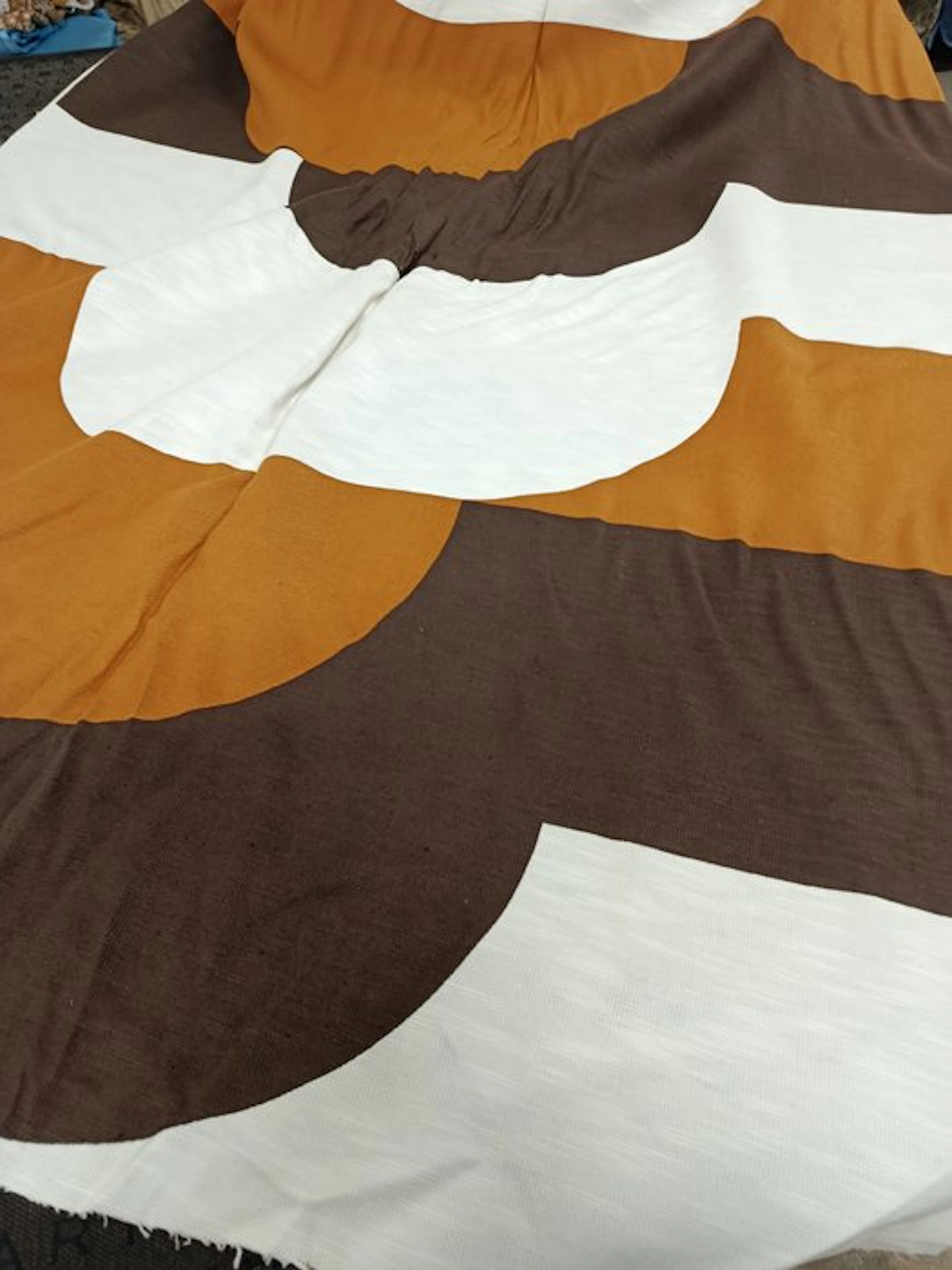 Stupendo tessuto vintage anni 70' - Textile - 120 cm - 410 cm - original