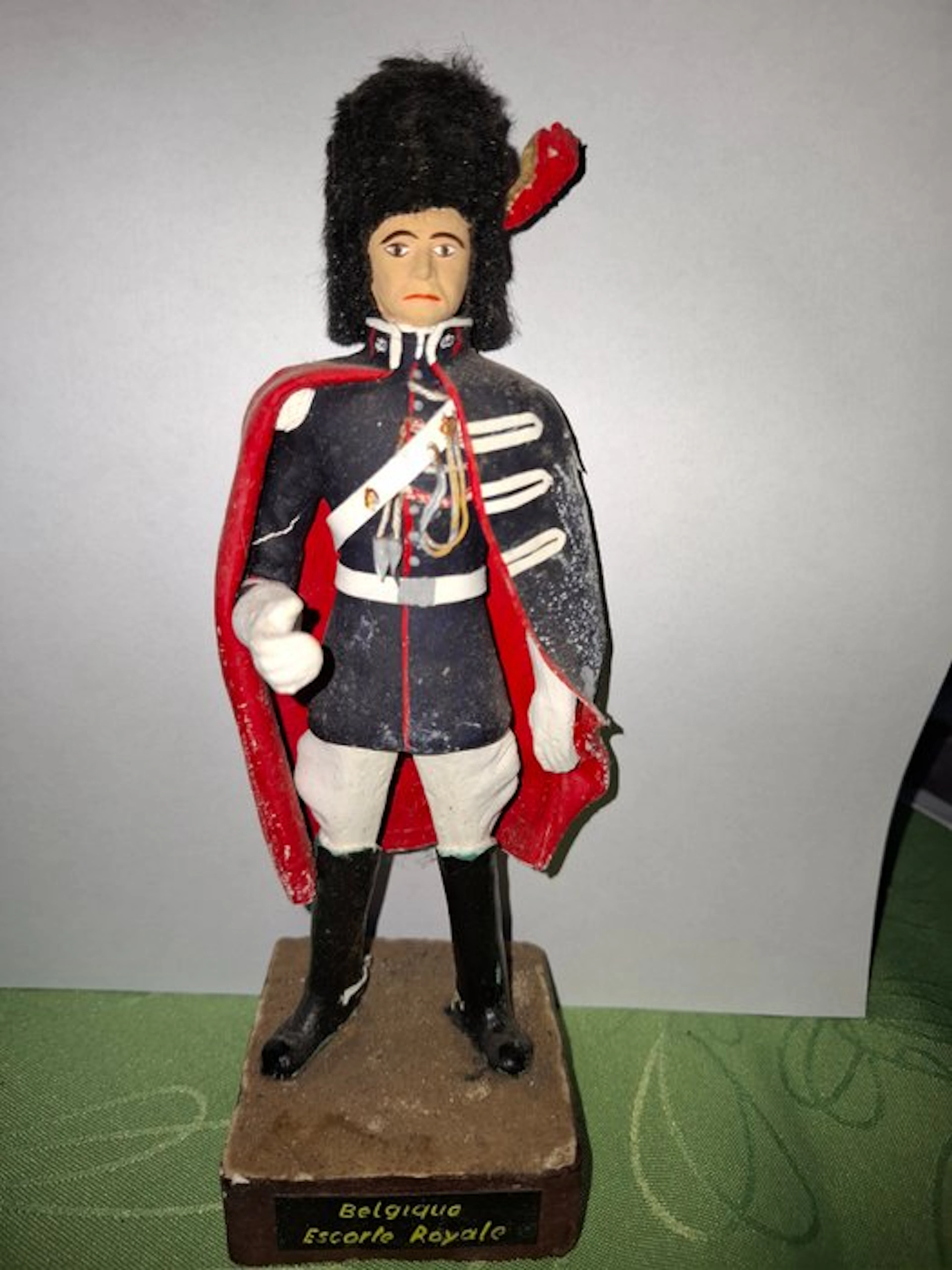 Military miniature figurine - Escorte Royale Belge (2) - Resin