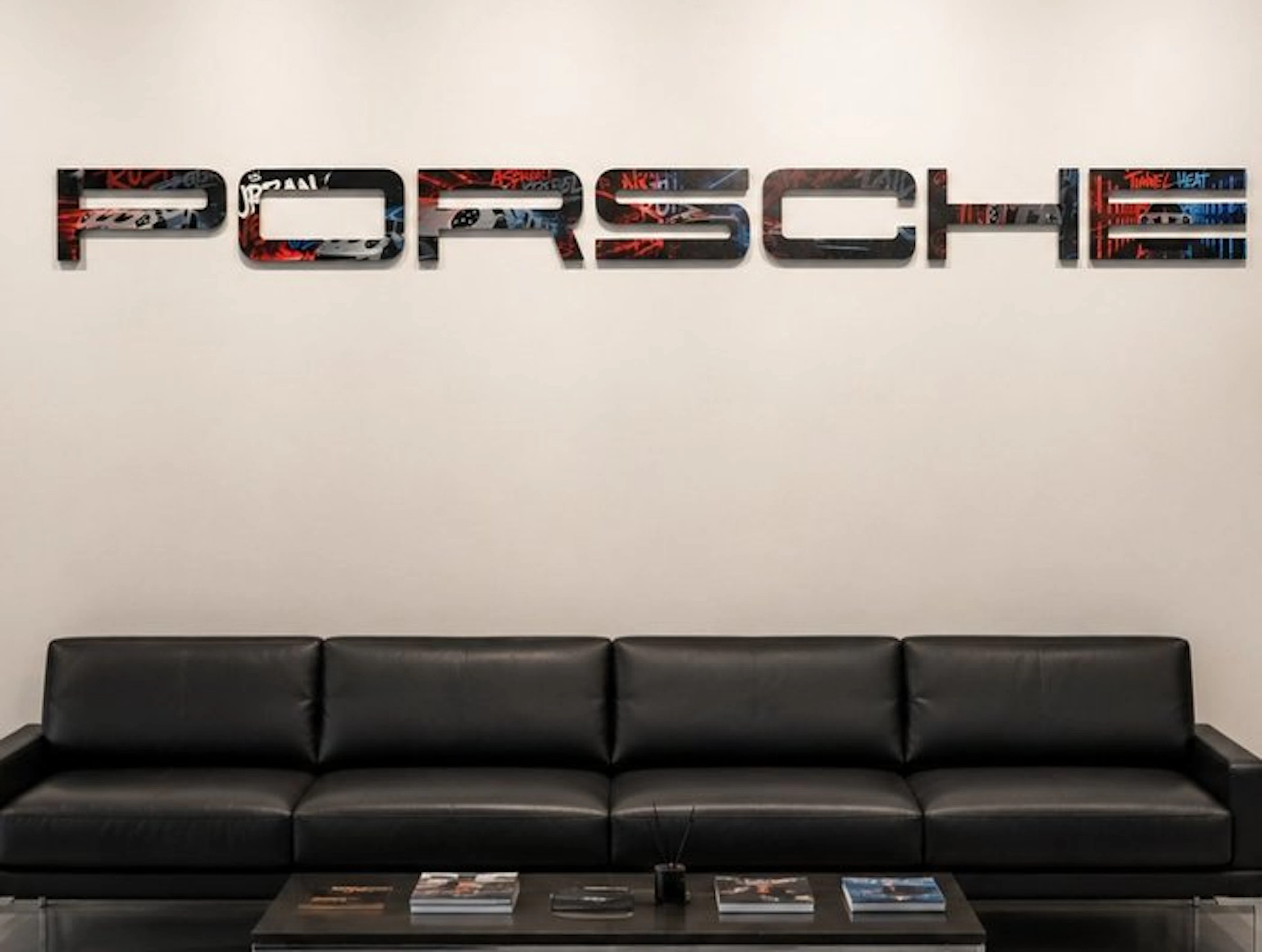 No Reserve - Porsche Decorative Wall Letters – Unique...