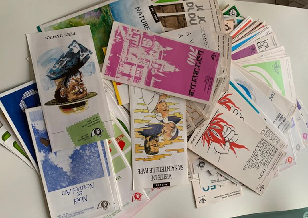 Belgium 1967/1994 - Verzamelinng 380 post folders