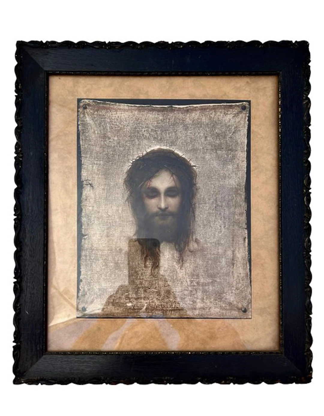 Gabriel von Max - Jezus. Christus - 36 x 42 cm