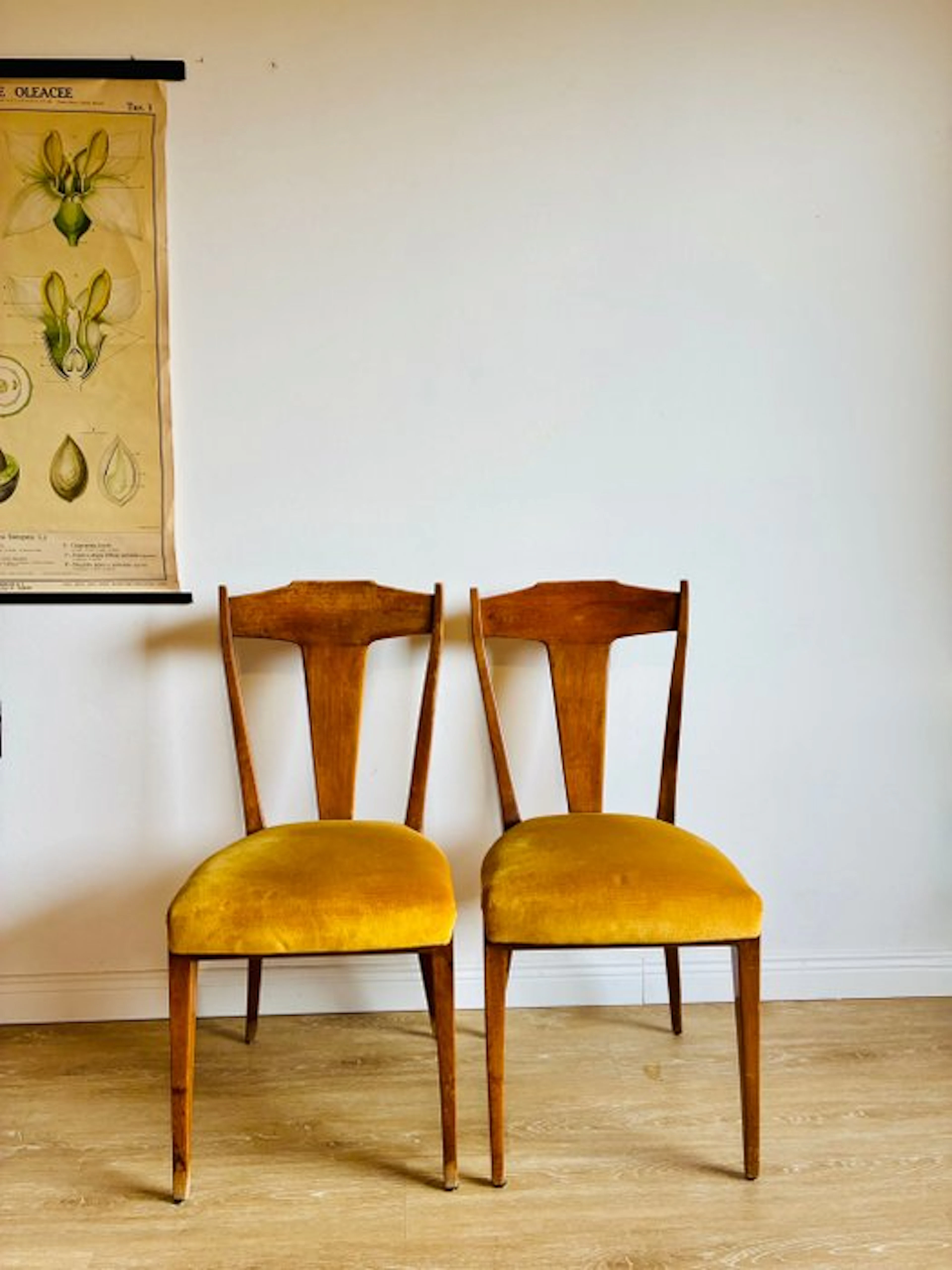Chair (2) - Blonde Walnut