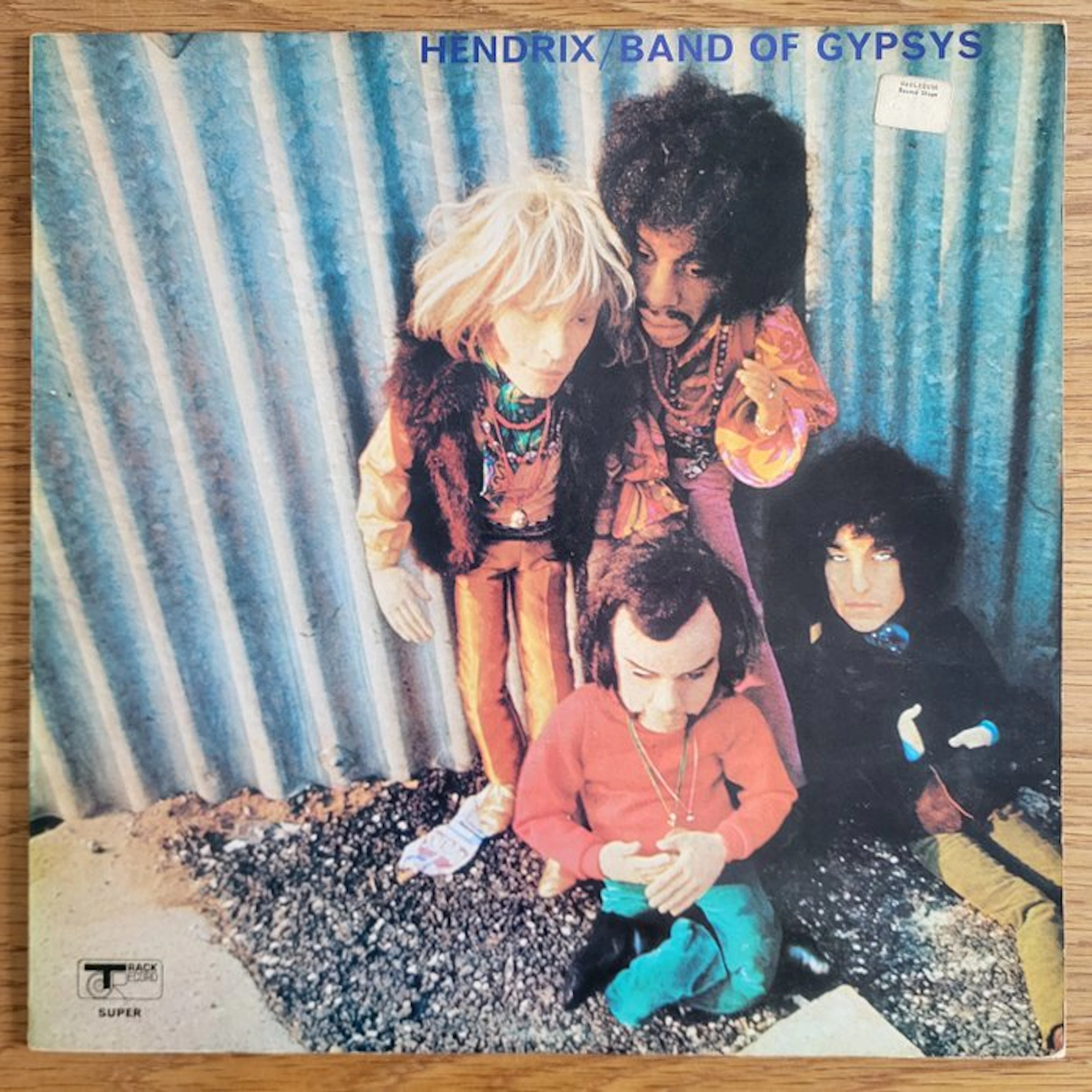 Jimi Hendrix' Band Of Gypsys - [First UK Edition] - LP - 1970