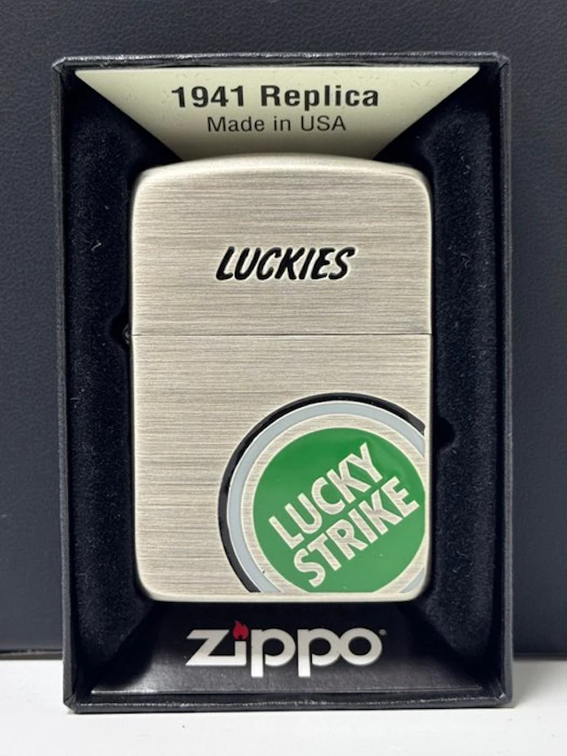 Zippo - Lucky Strike (Etichetta Verde) del 1941 in...