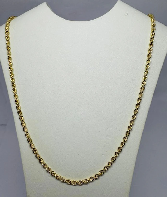 Necklace - 18 kt. Yellow gold - Necklace 50 cm, 18K gold, 2.5 g