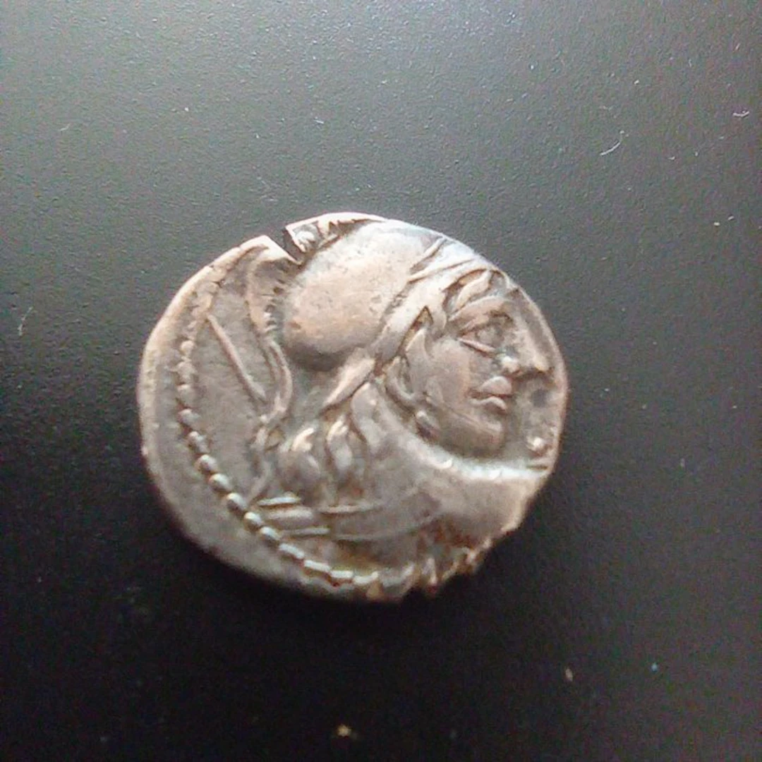 Roman Republic. Cn. Lentulus Clodianus, 88 BC. Denarius (No reserve price)