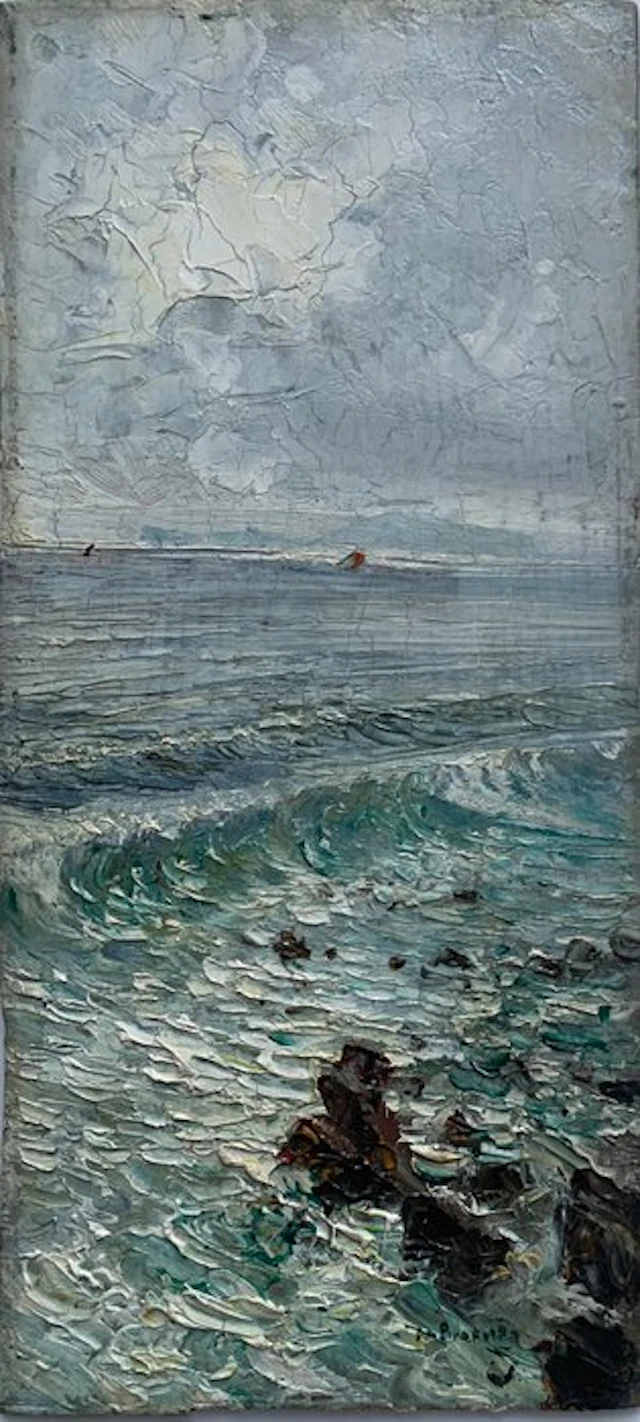Attilio Pratella (1856-1949) - Marina
